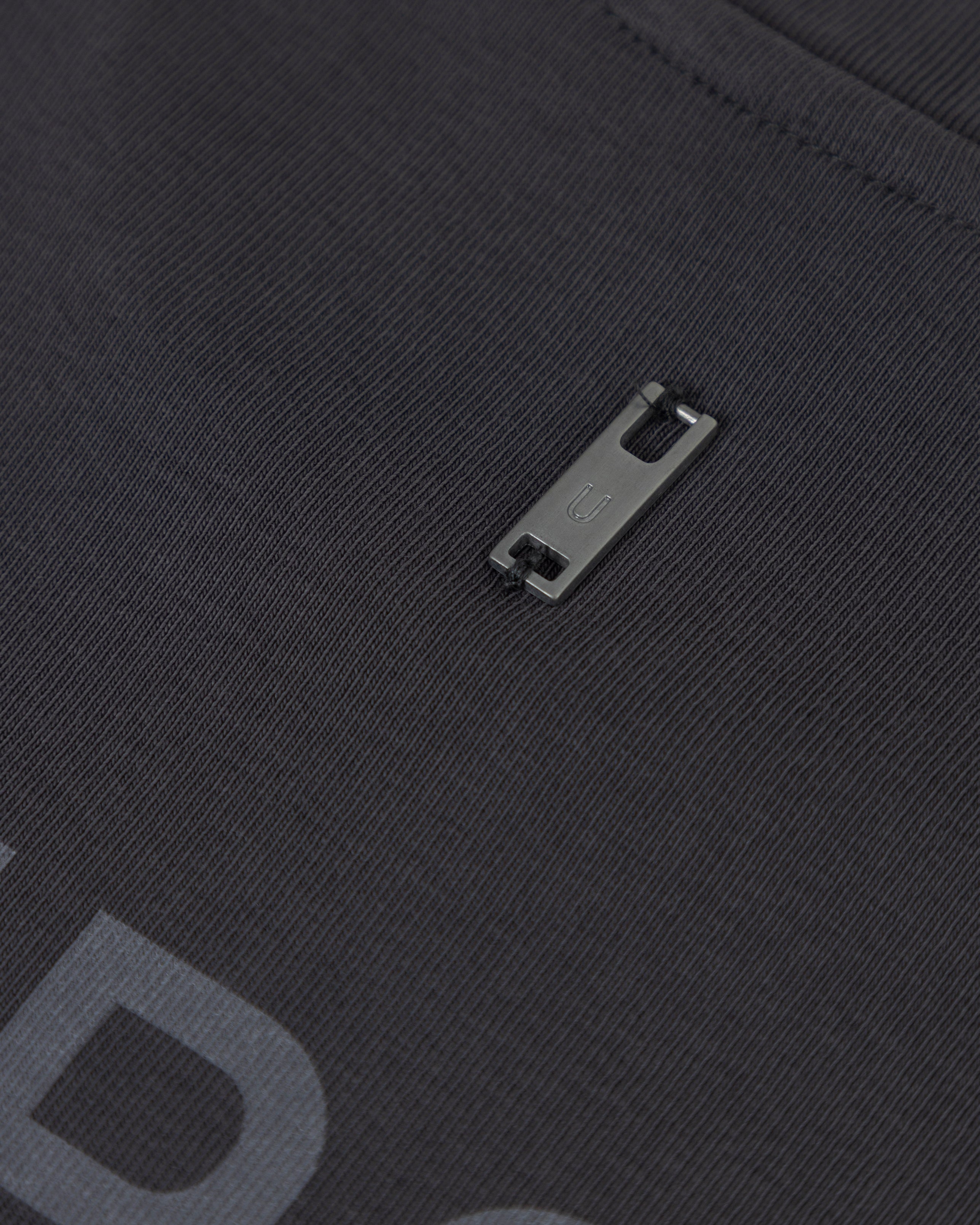 Line Basic Boxy Fit Tshirt Dark Gray