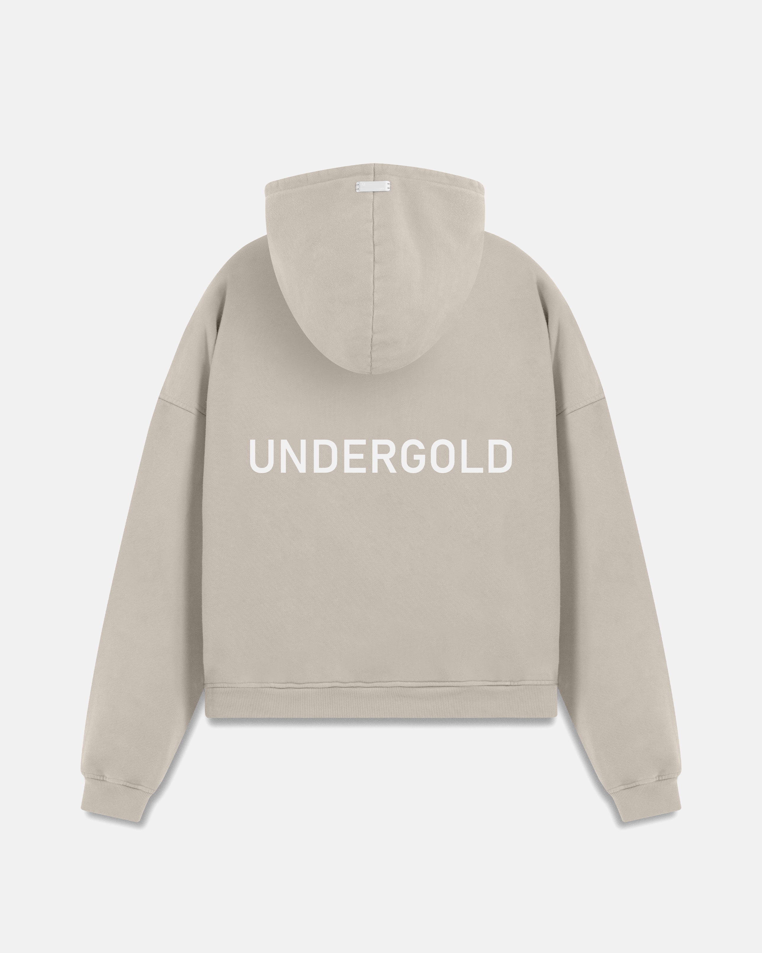 Line Basic Hoodie Light Gray