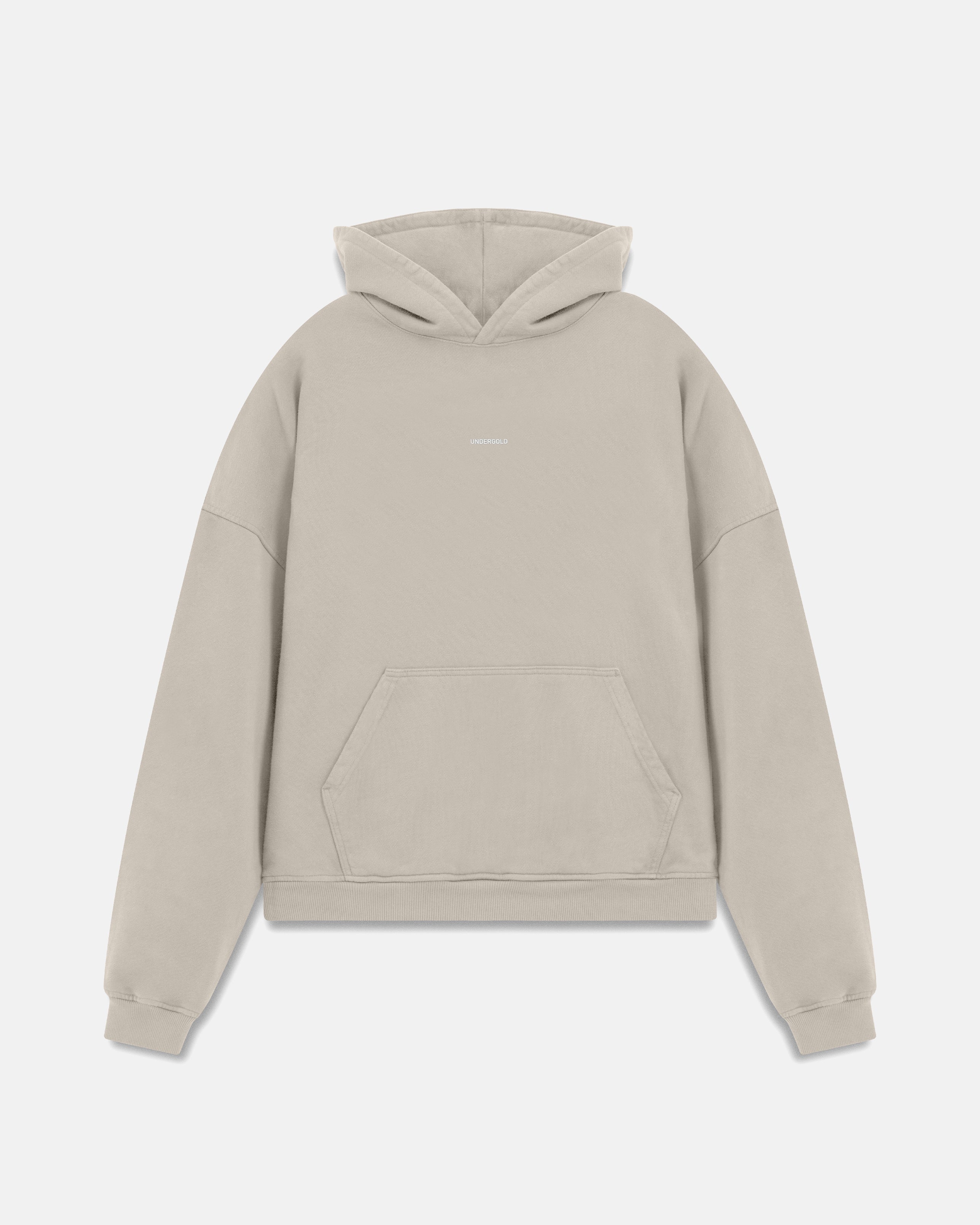 Line Basic Hoodie Light Gray