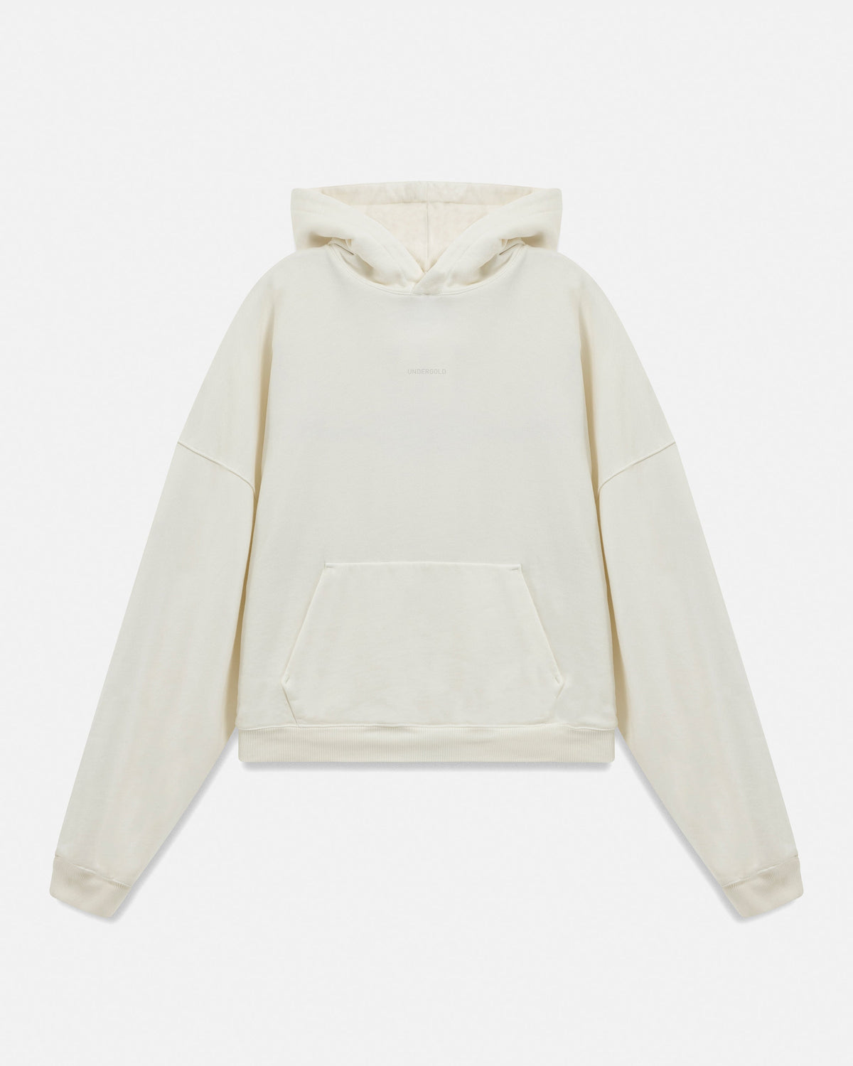 Line Basic Hoodie White
