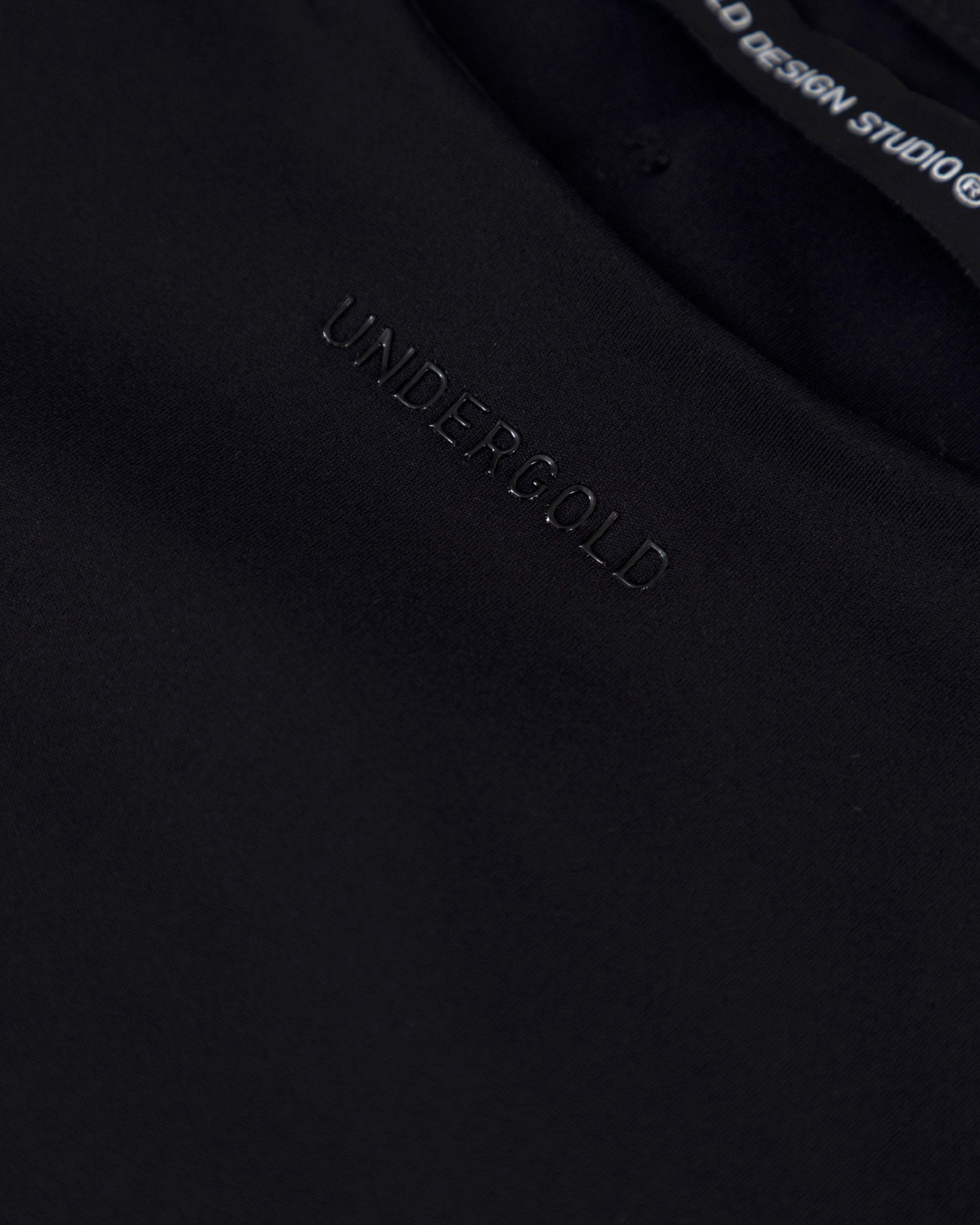 Line Basic Long Sleeve Cropped Tshirt Black
