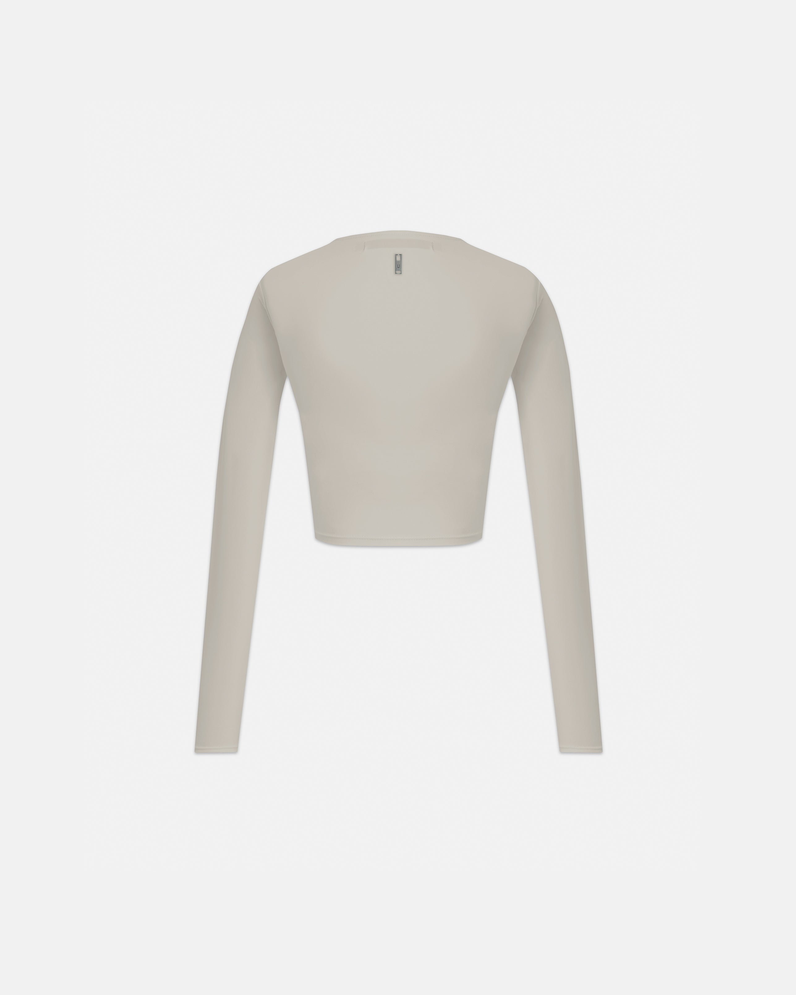 Line Basic Long Sleeve Tshirt Light Gray