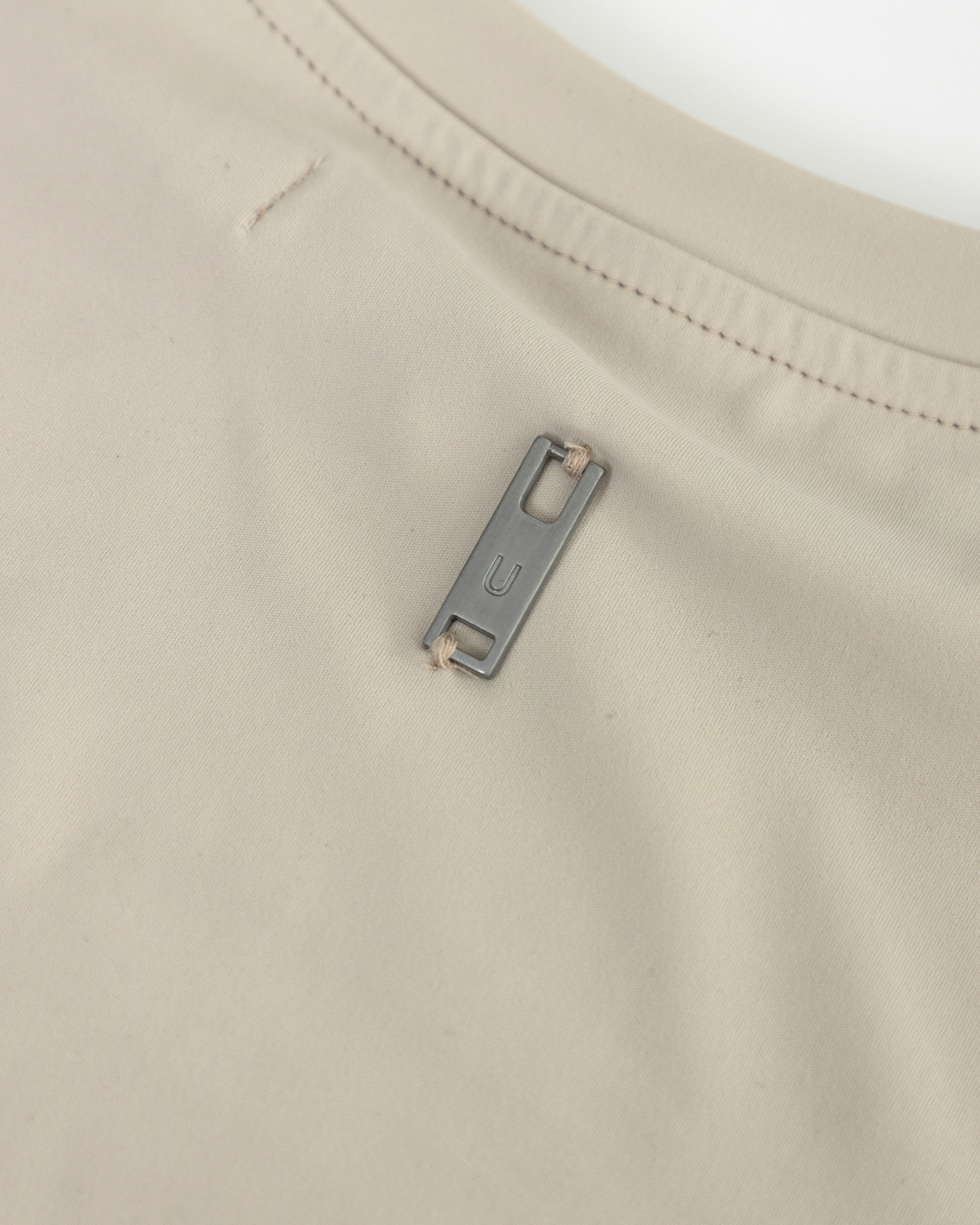 Line Basic Long Sleeve Tshirt Light Gray