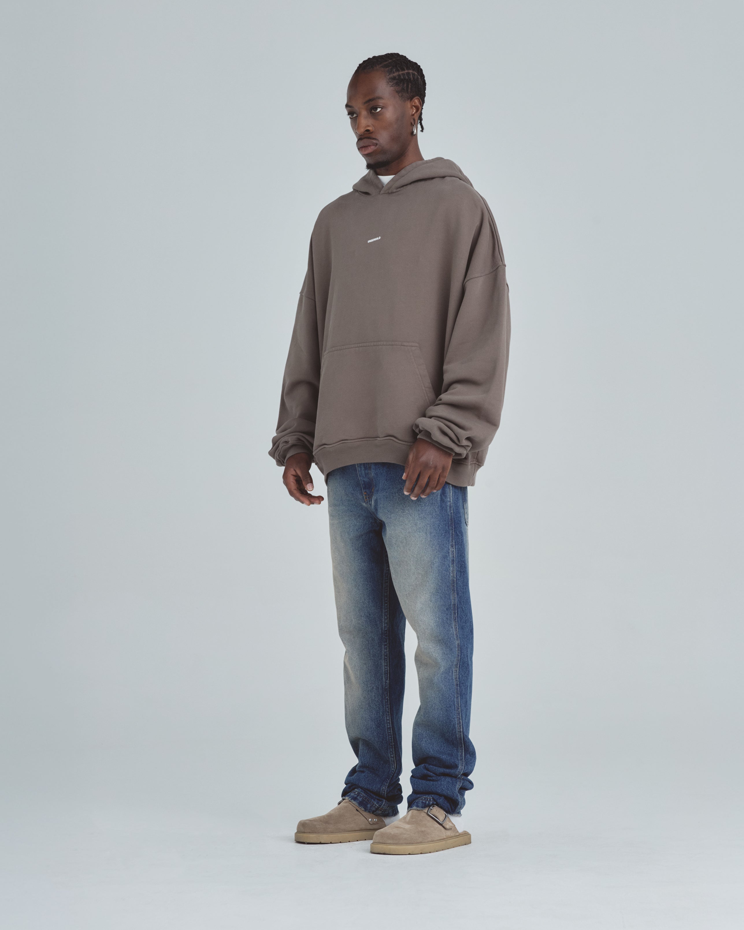 Line Basic Regular Fit Jeans Mid Blue