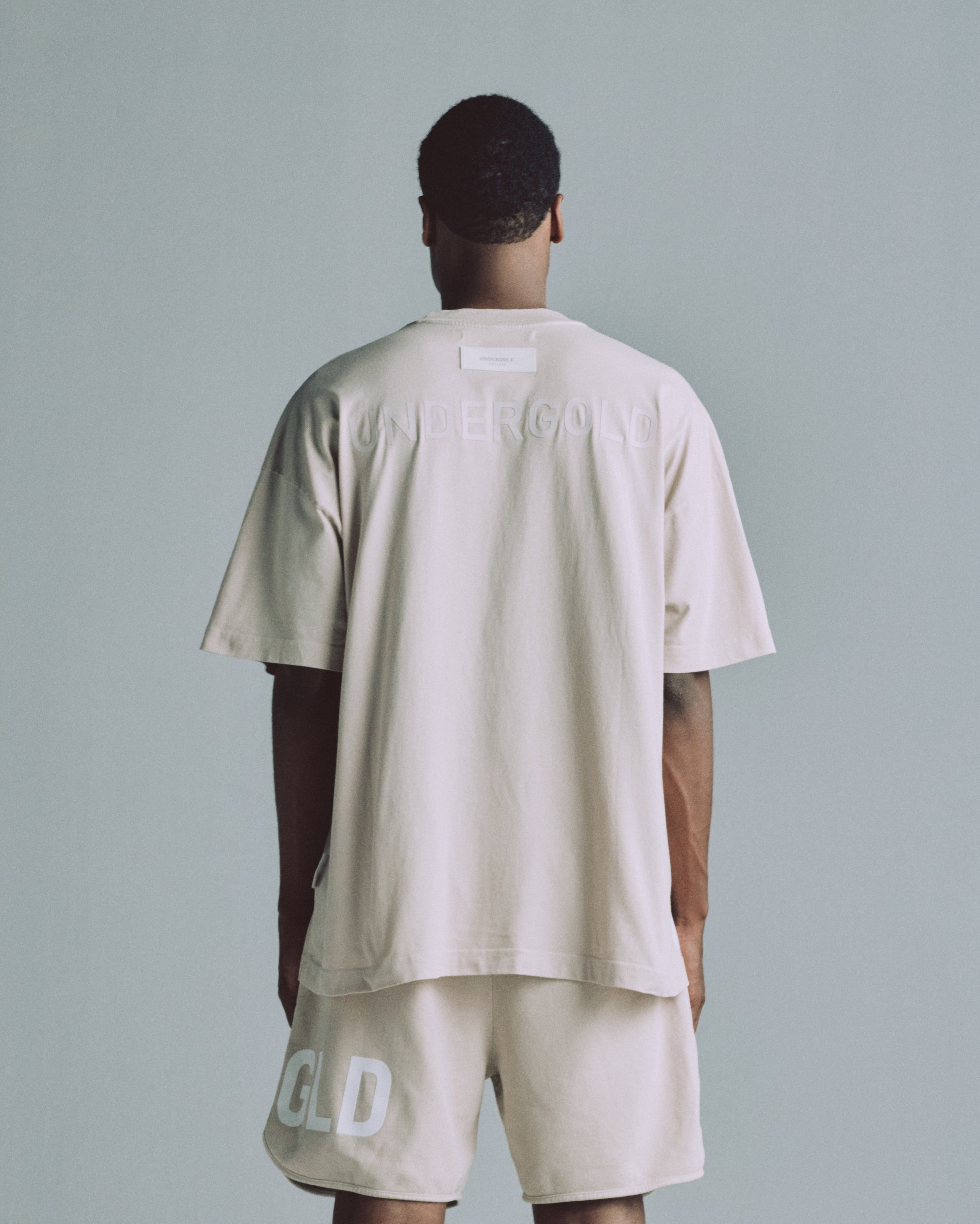 Line Logo Tshirt Cream