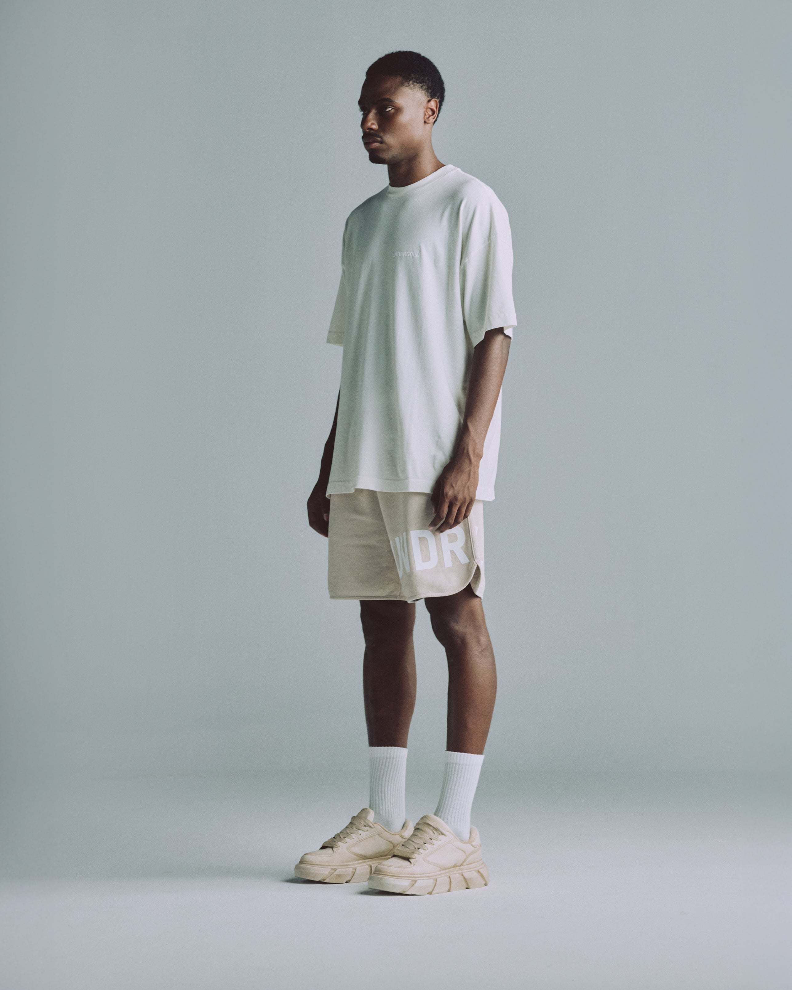 Line Logo Tshirt White