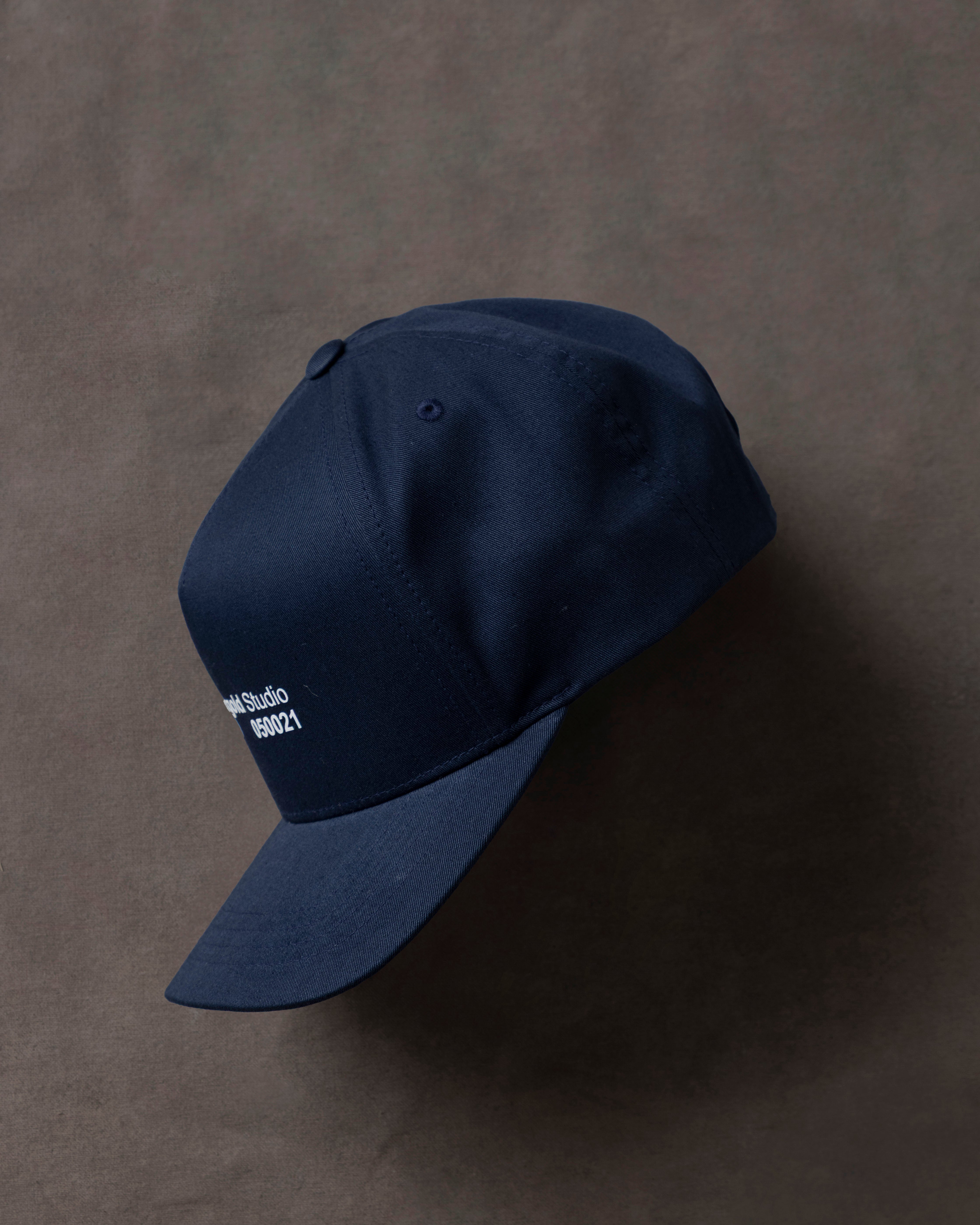 Line U High Crown Cap Navy Blue