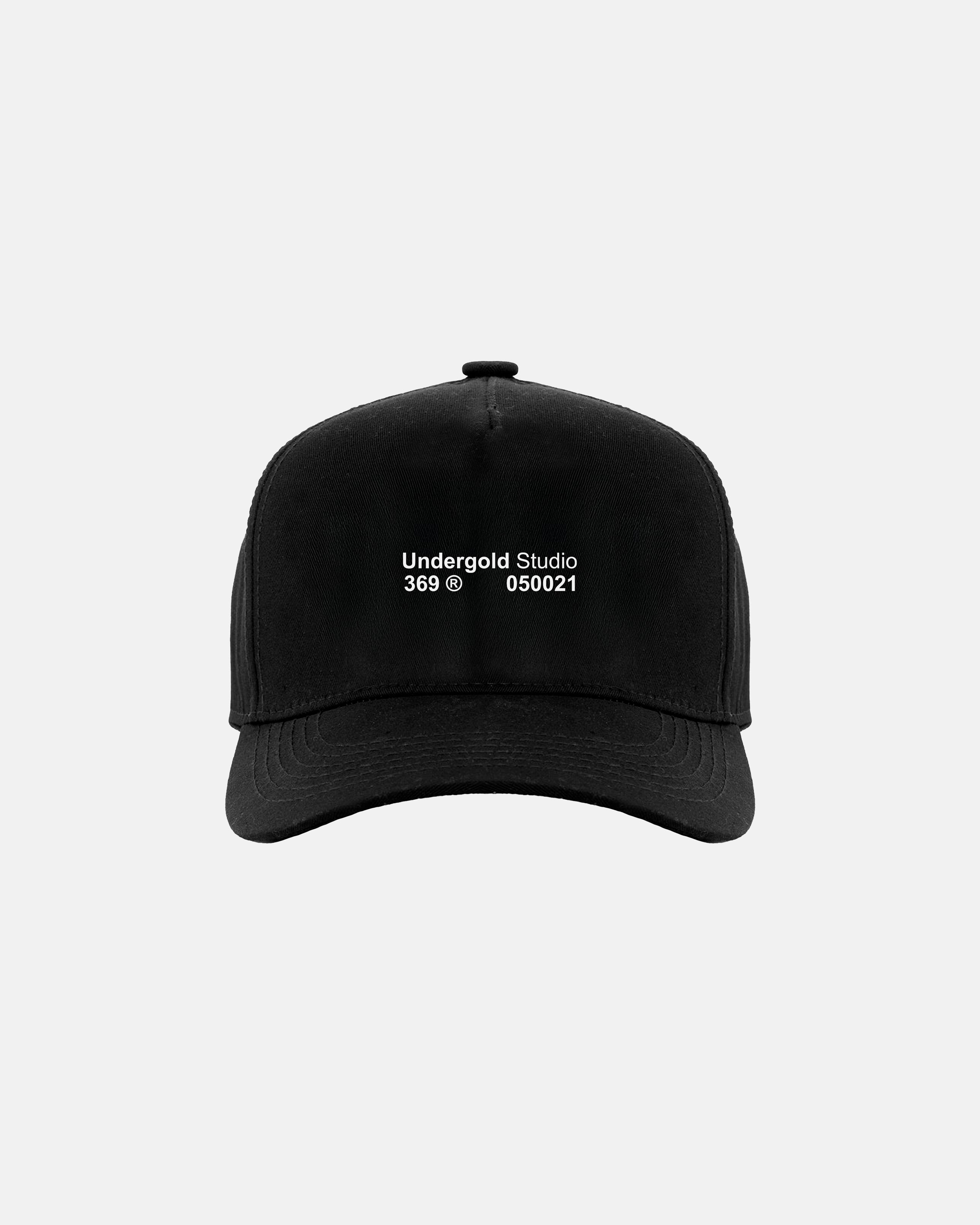 Line Undergold Studio 369 High Crown Cap Black