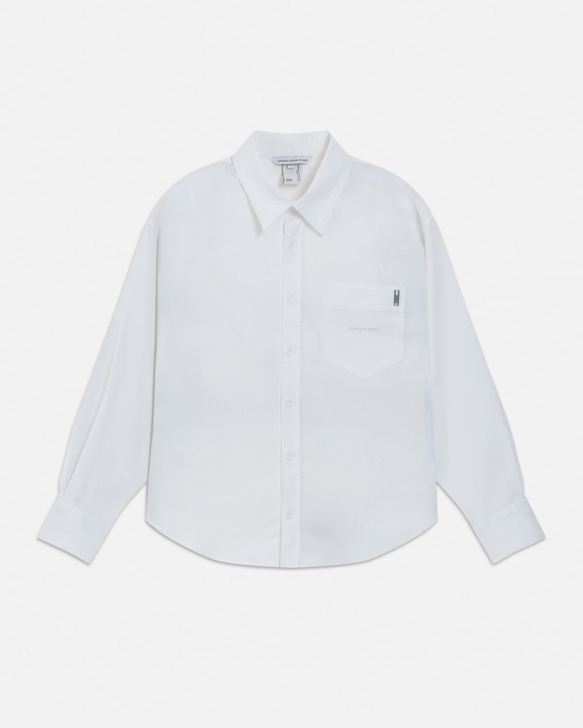 Line Undergold Studio Boxy Fit Long Sleeve Shirt White