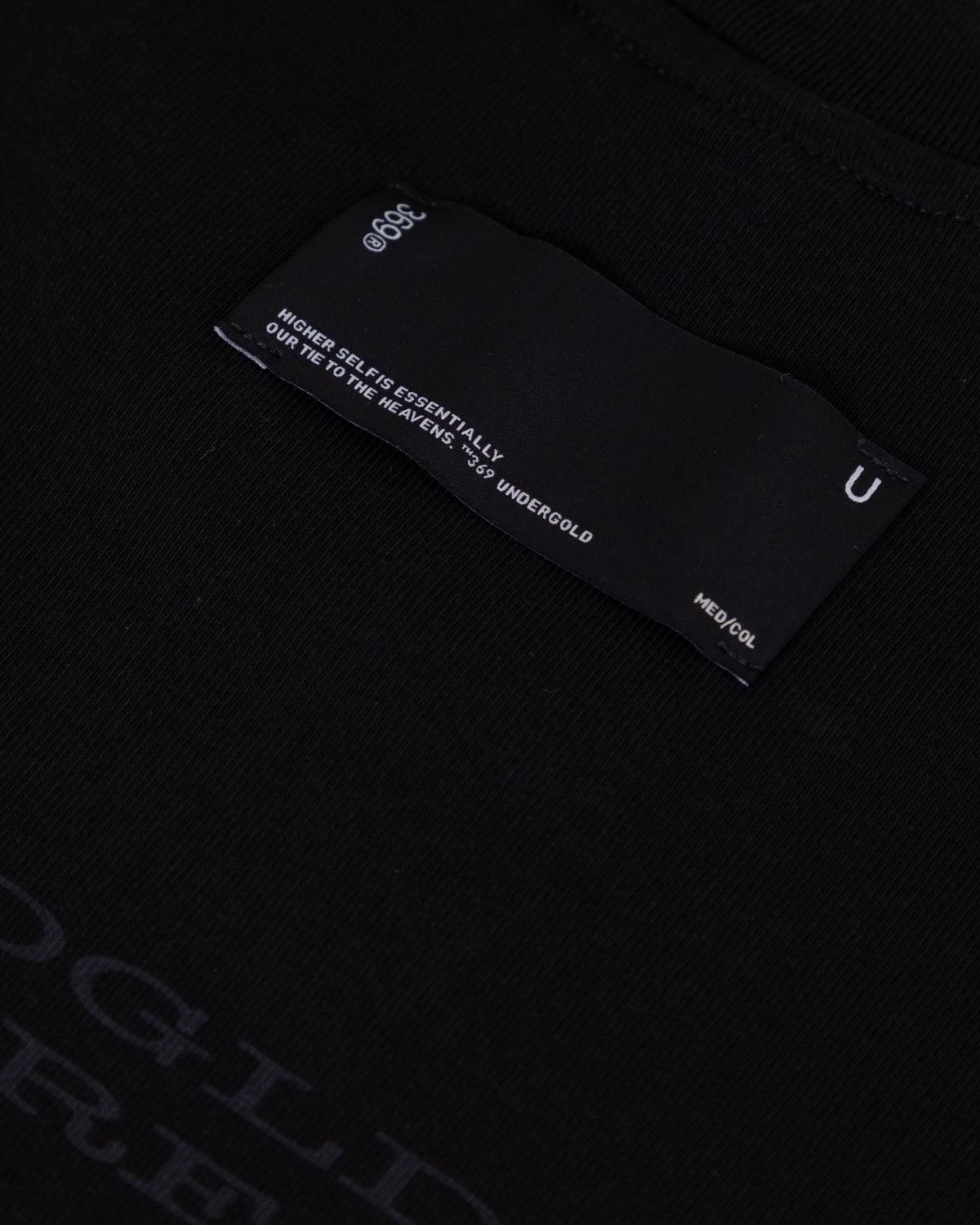 Revelation Gold Boxy Fit Tshirt Black
