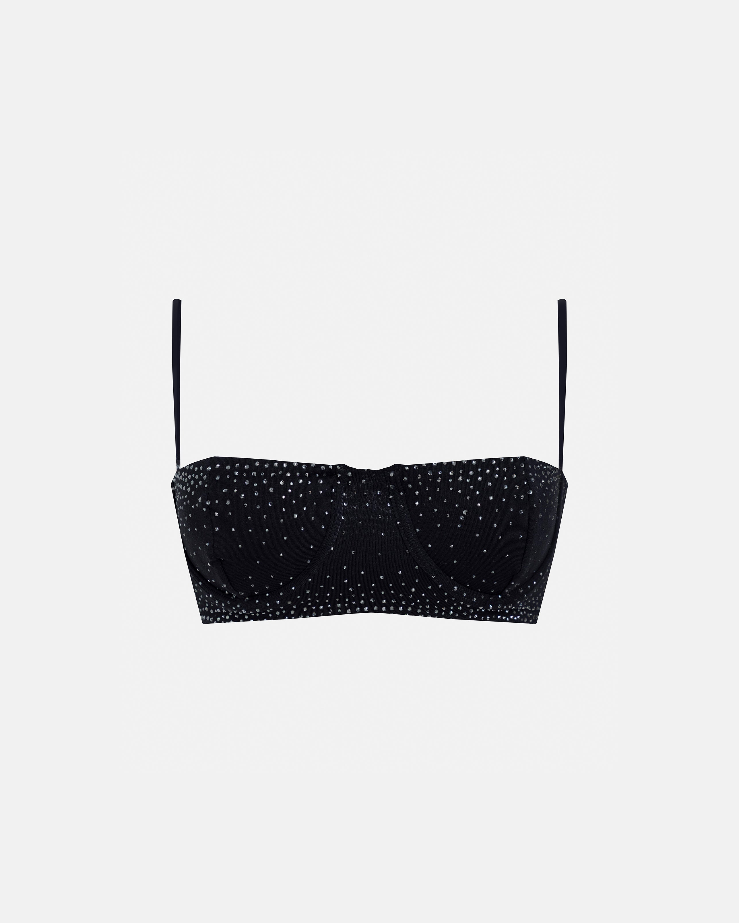 Santa Union Balconette Top Black