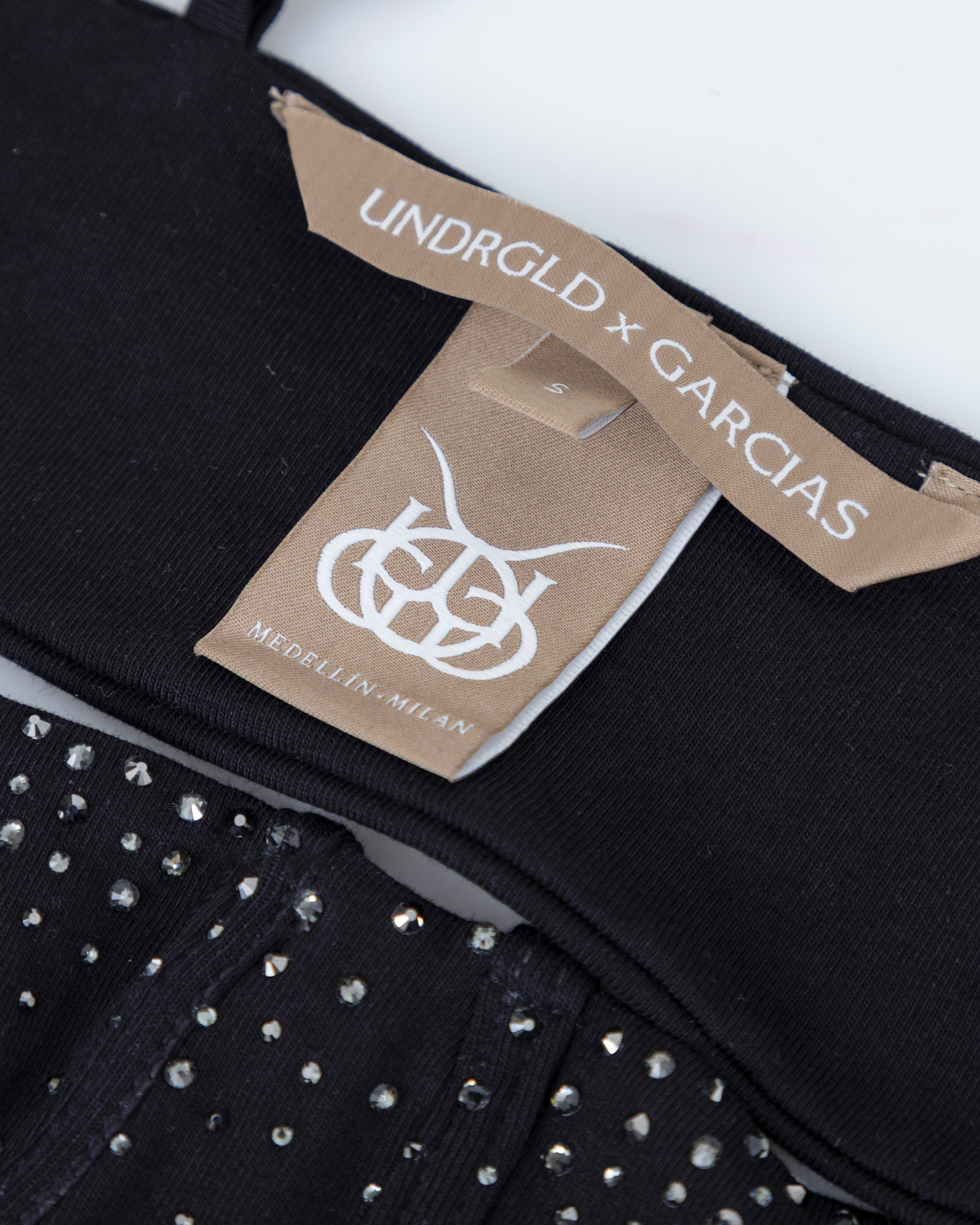 Santa Union Balconette Top Black