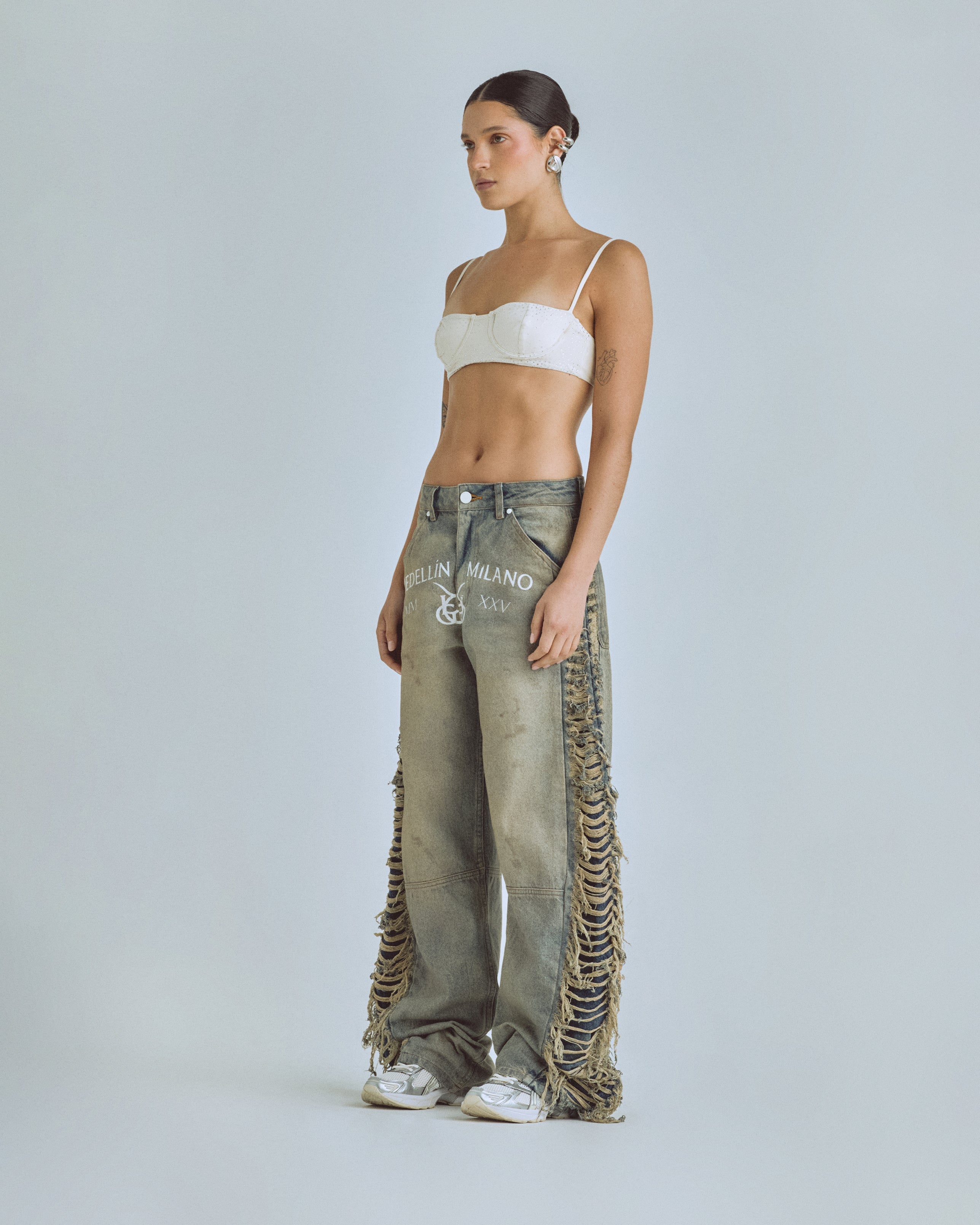 Santa Union Balconette Top Cream