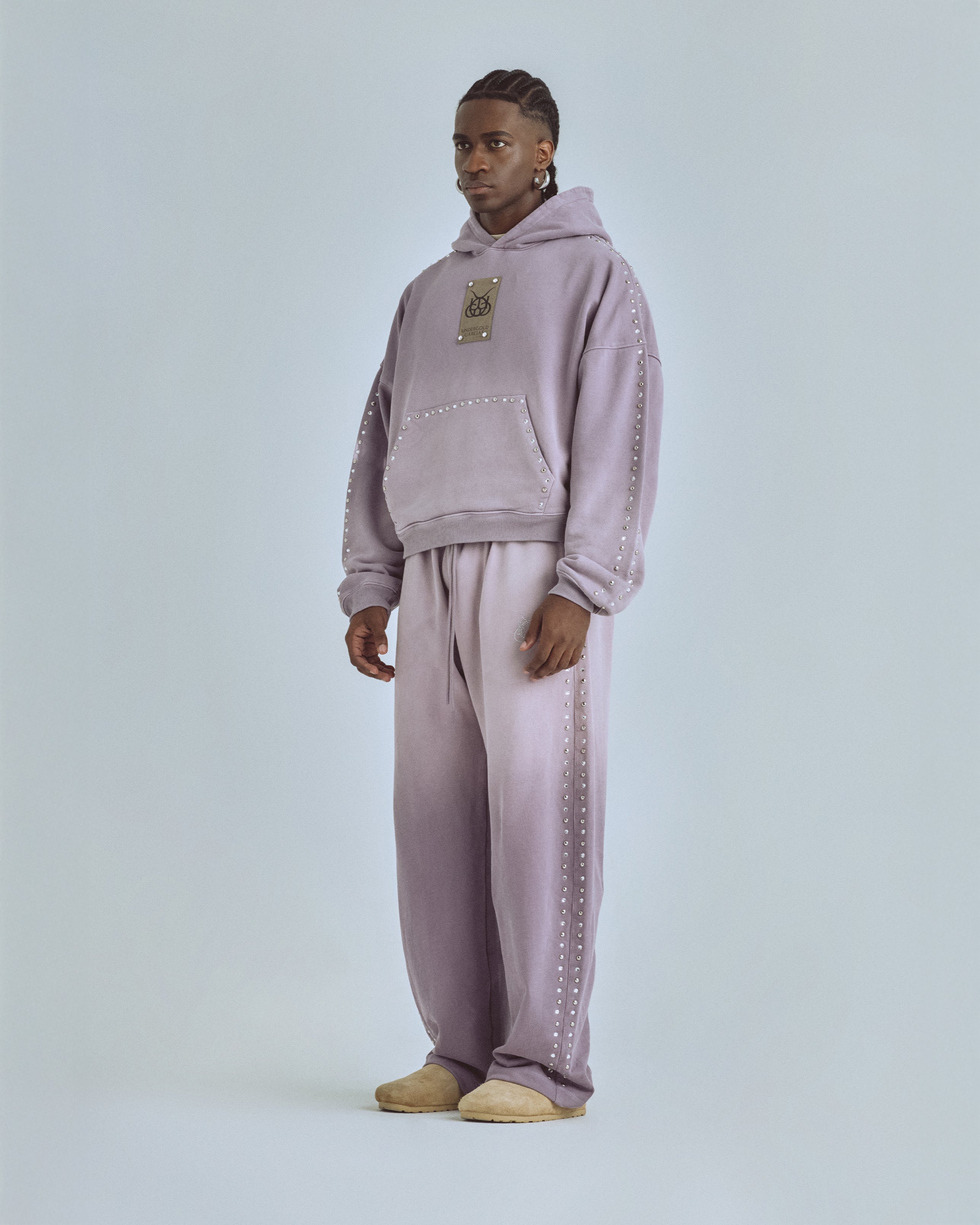 Santa Unión Basic Hoodie Purple