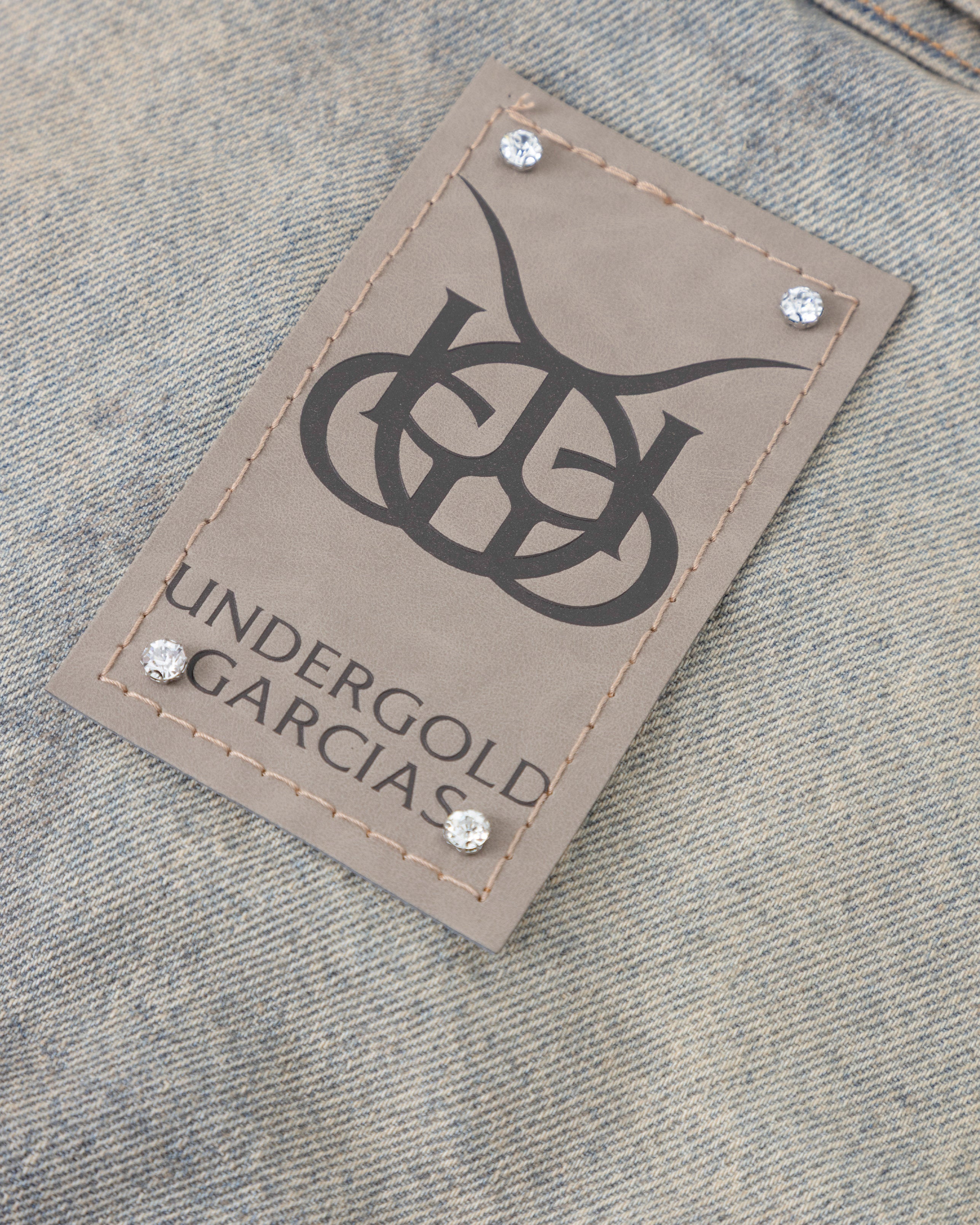 Santa Union Basic Ripped Jacket DIrty Blue