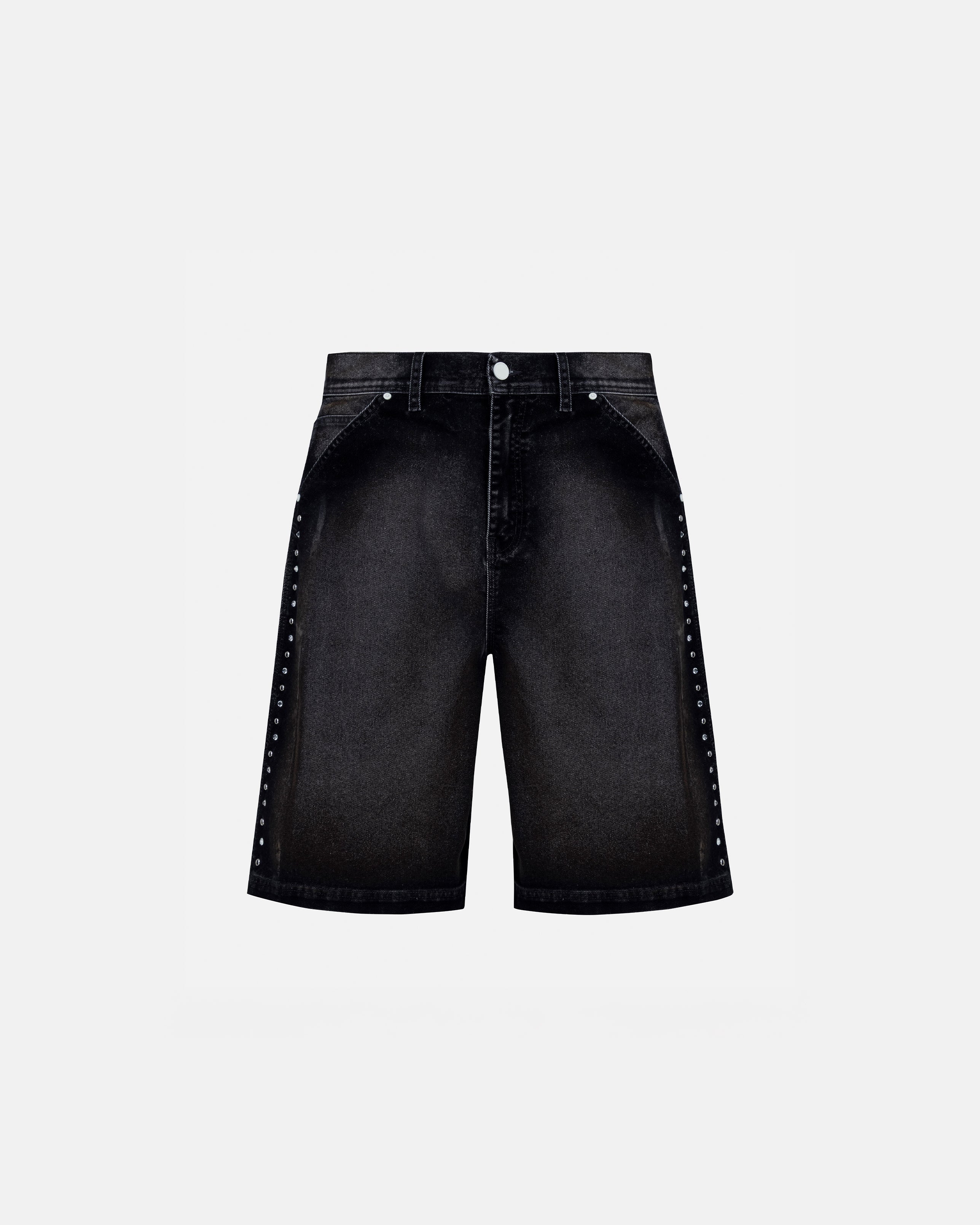 Santa Union Basic Velvet Short Black