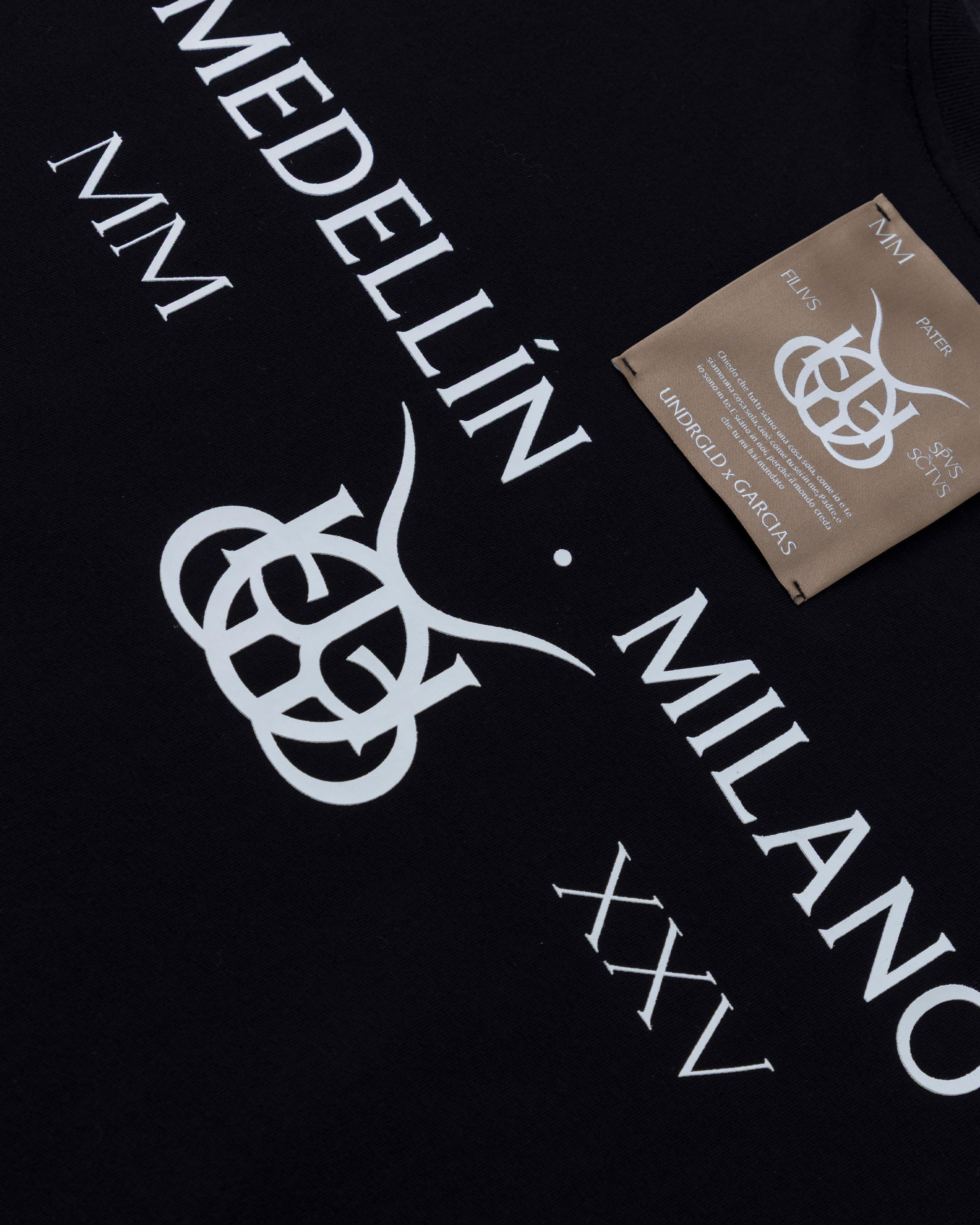 Santa Unión Holy Ghost Tshirt Black