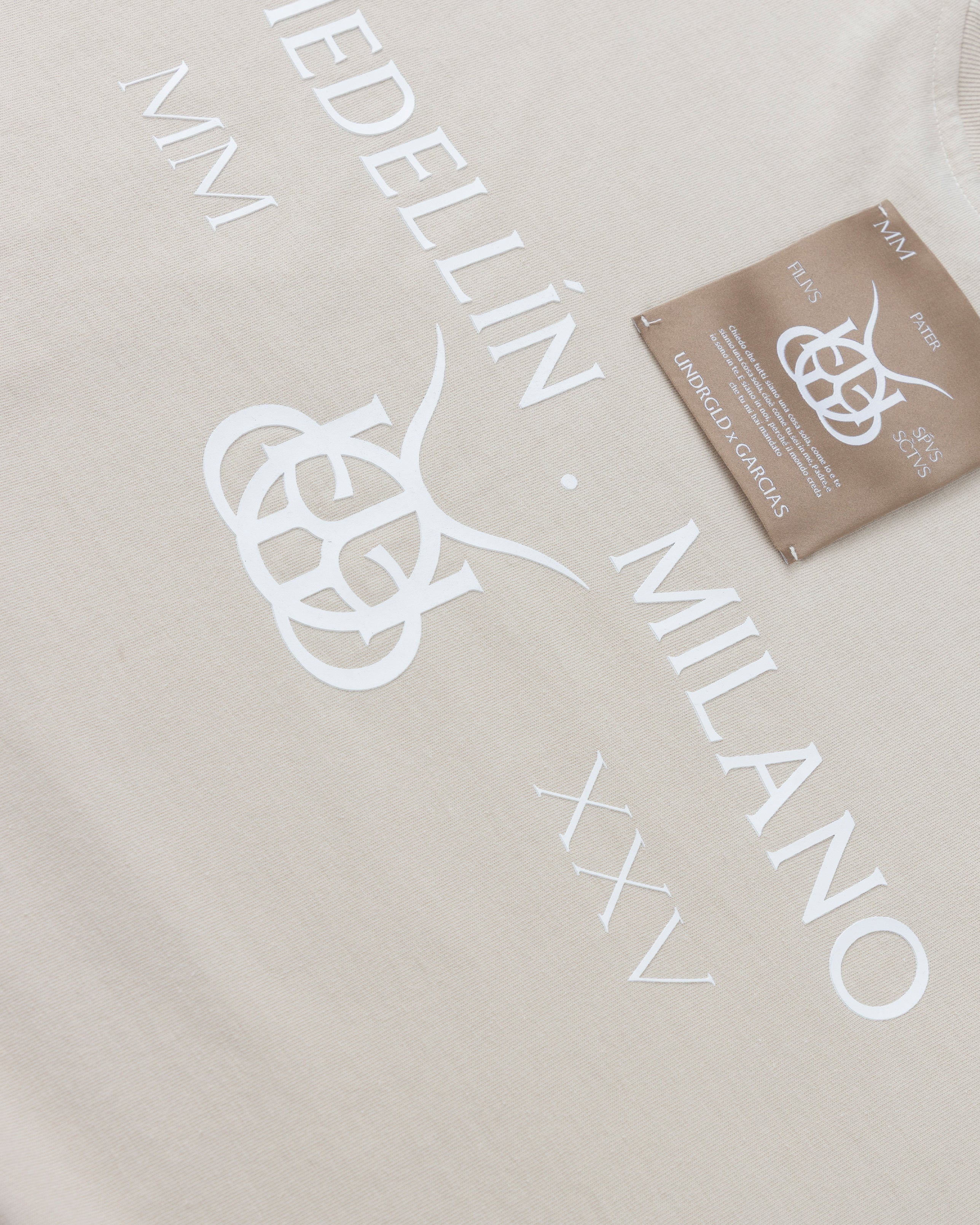 Santa Unión Holy Ghost Tshirt Cream