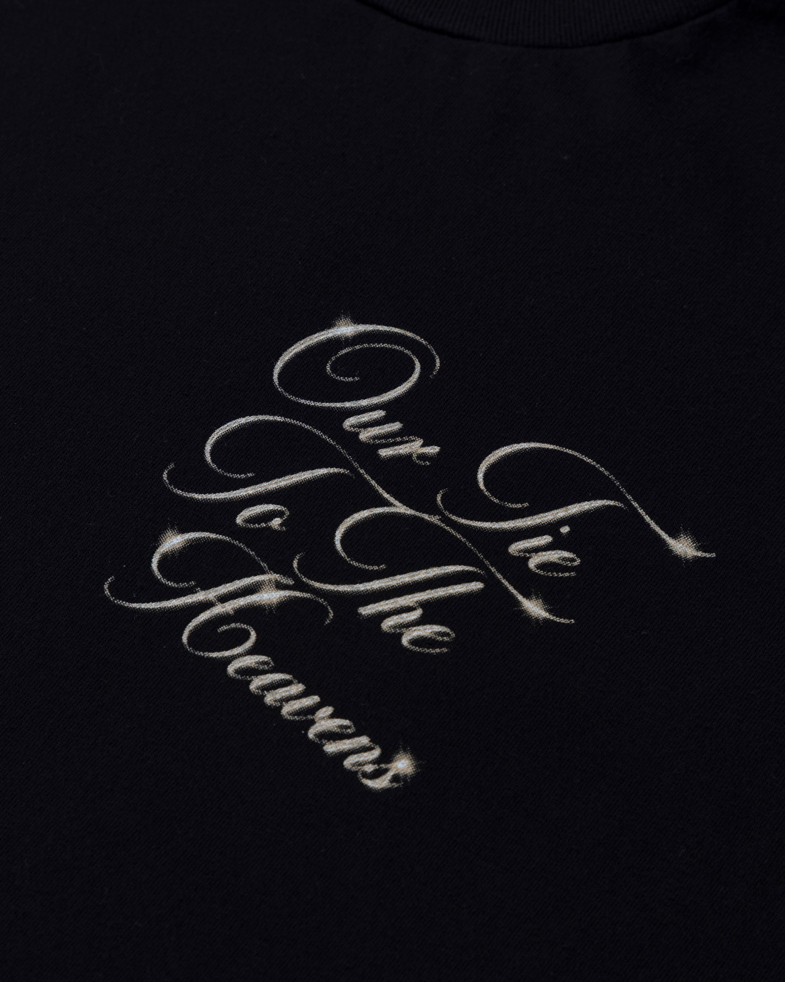 Santa Unión Our Tie To The Heavens Tshirt Black