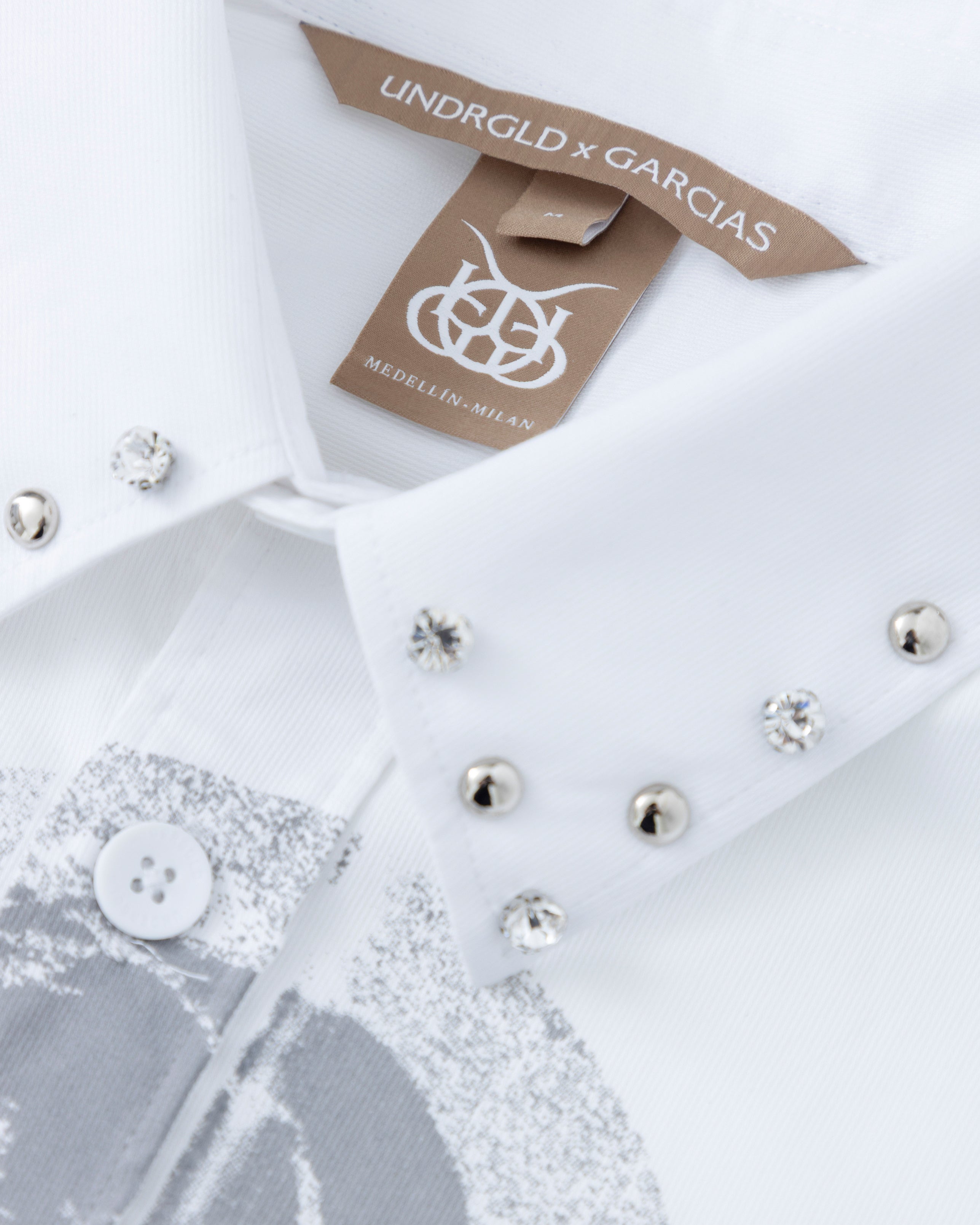 Santa Unión Santa María Short Sleeve Boxy Fit Shirt Bone