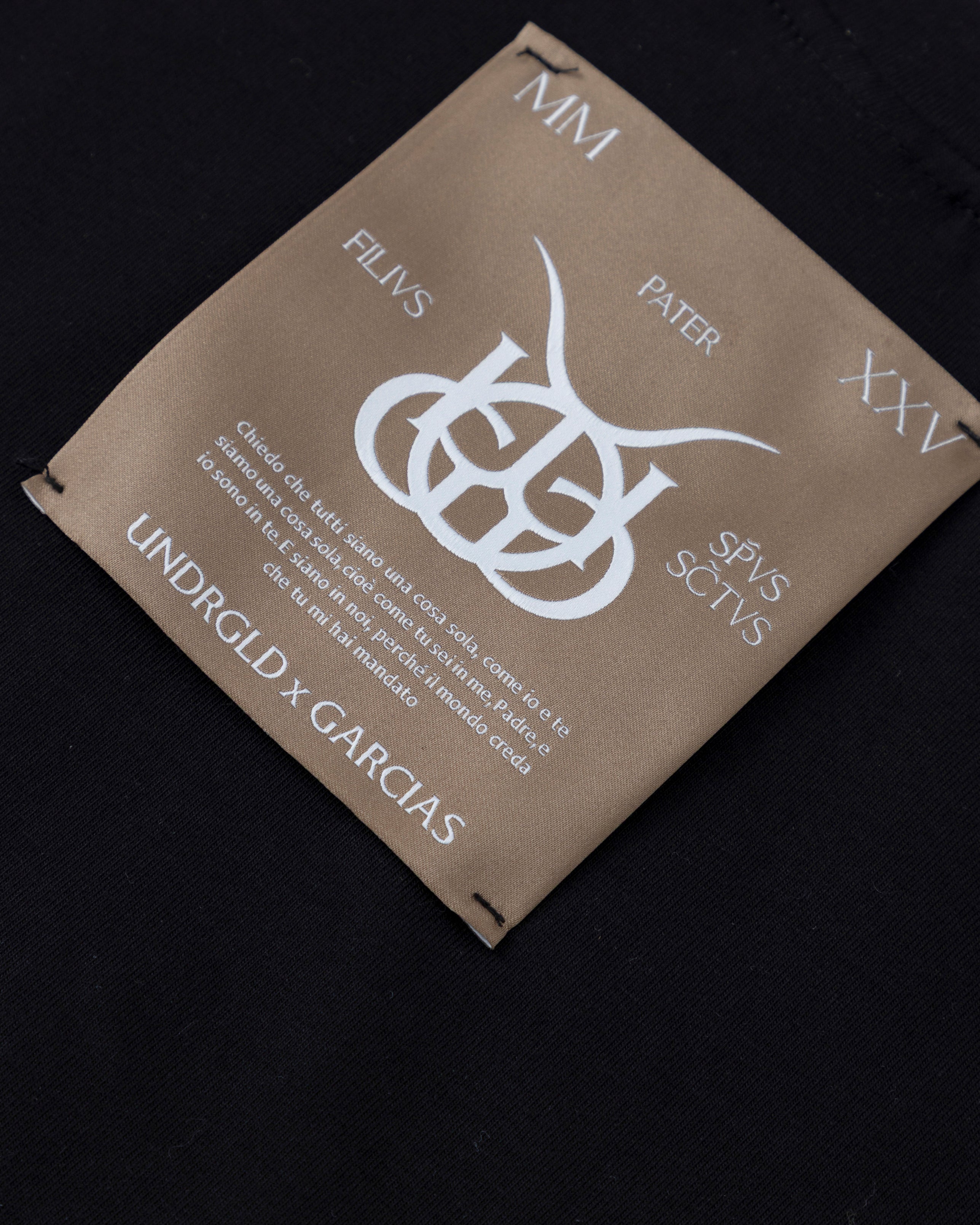 Santa Union "Unión" Long Baby Tee Black