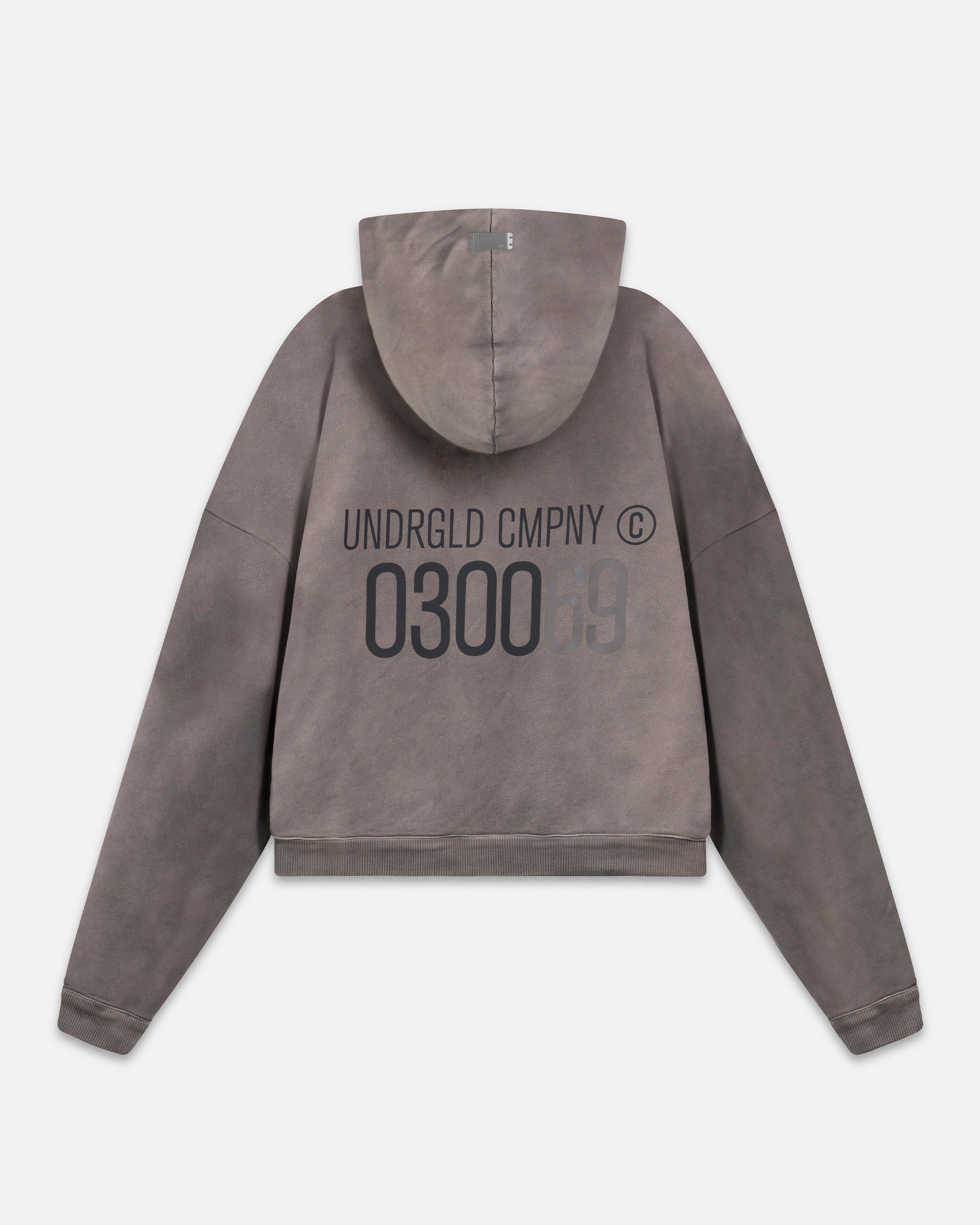 Spring Code Boxy Fit Hoodie Vintage Gray