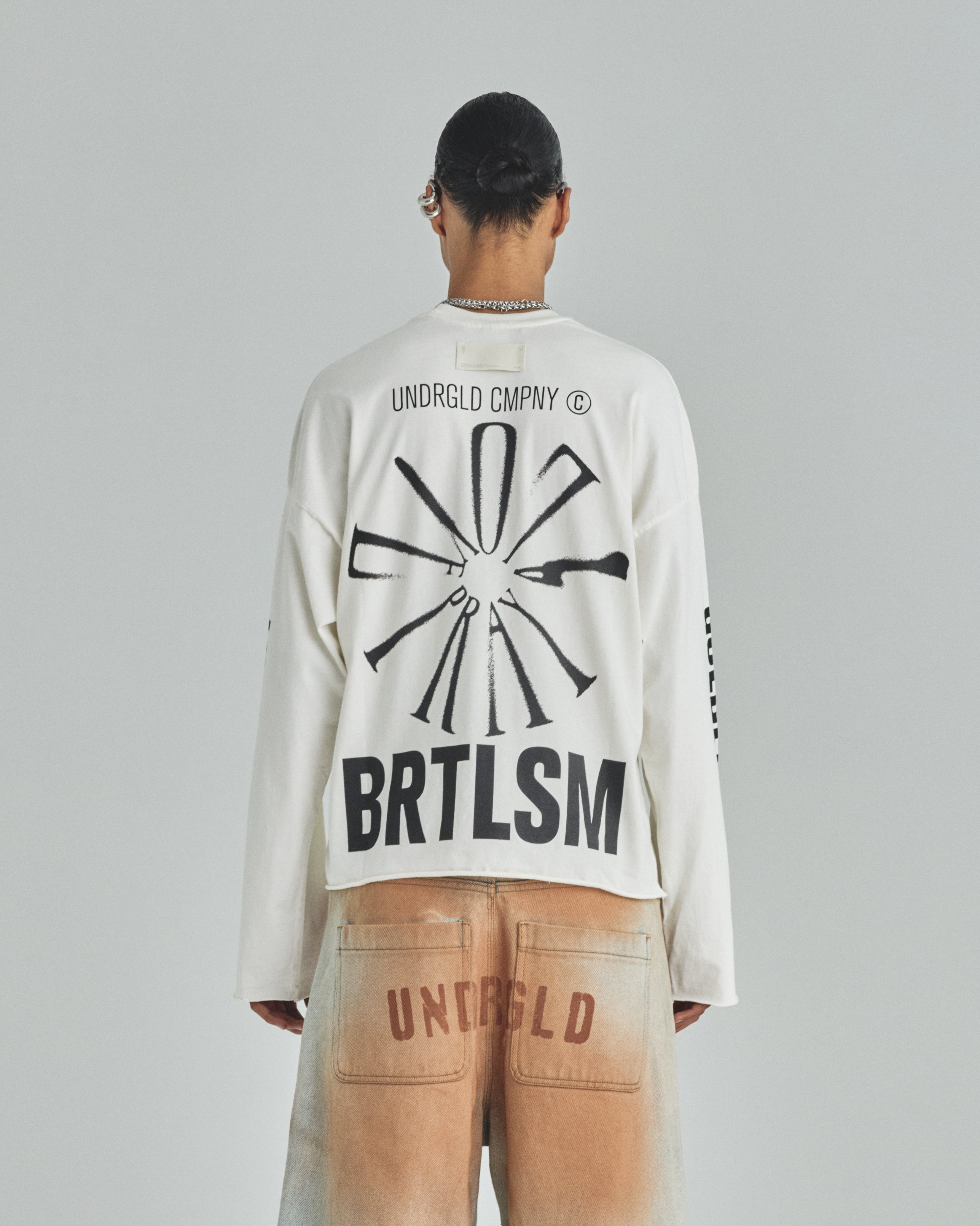 Spring Pray 4 Love Long Sleeve Tshirt White