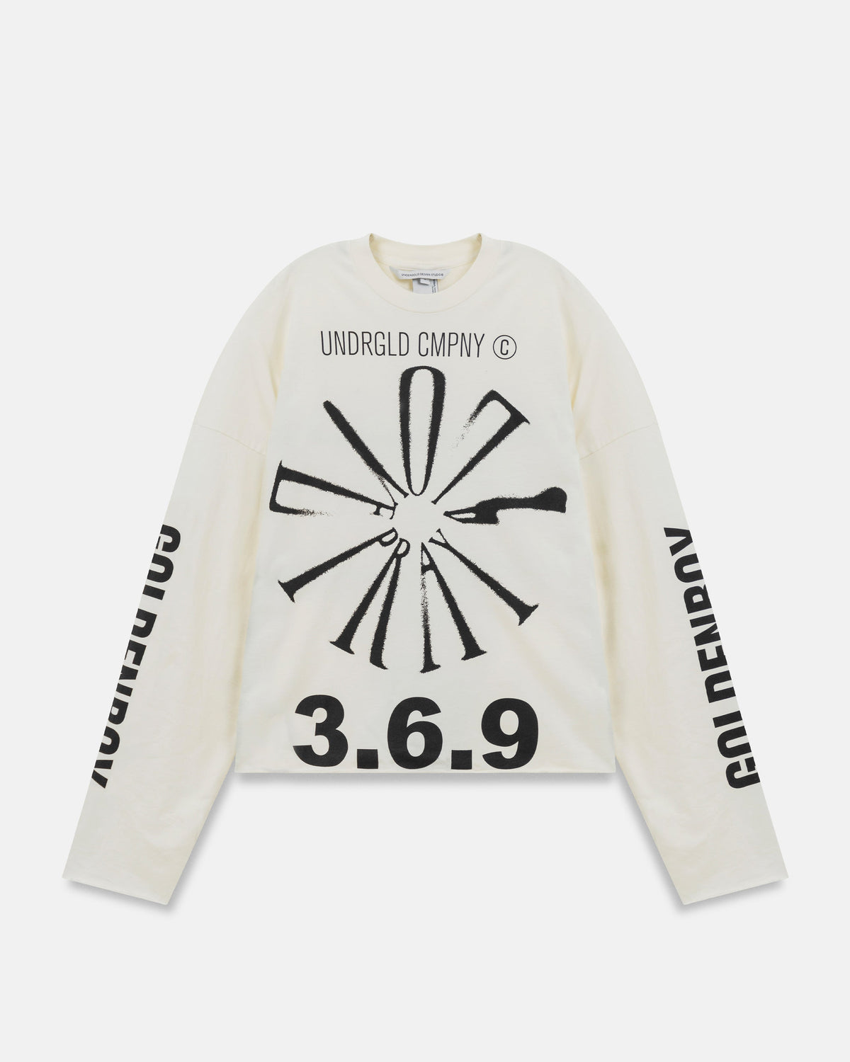 Spring Pray 4 Love Long Sleeve Tshirt White