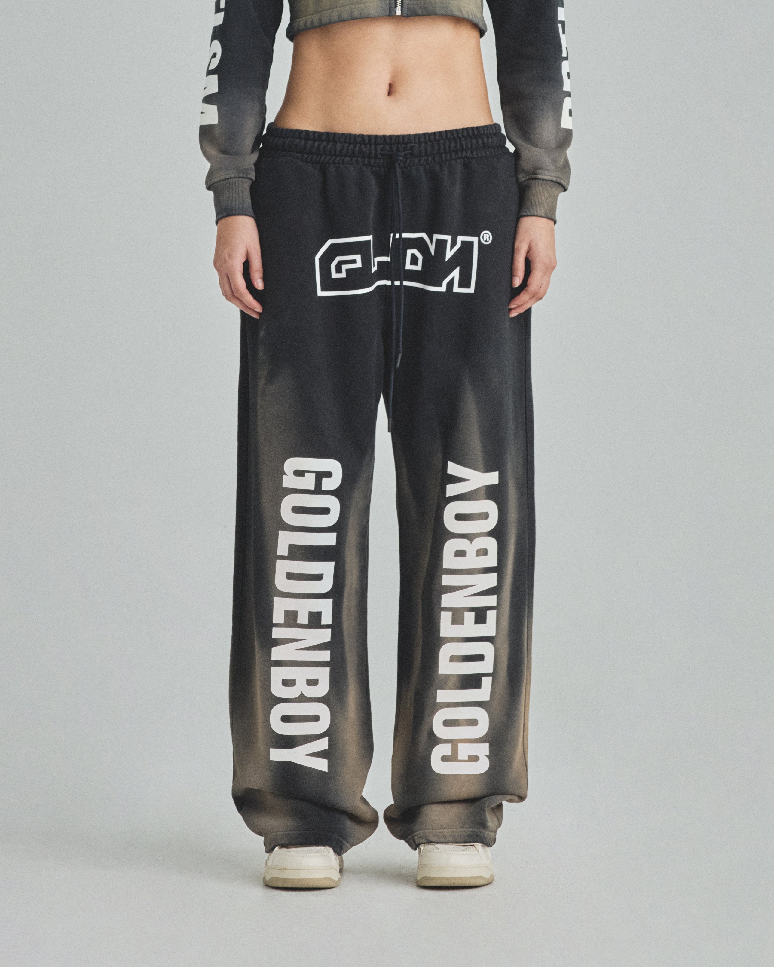 Spring Pray 4 Love Straight Pants Sandblast Gray Flame