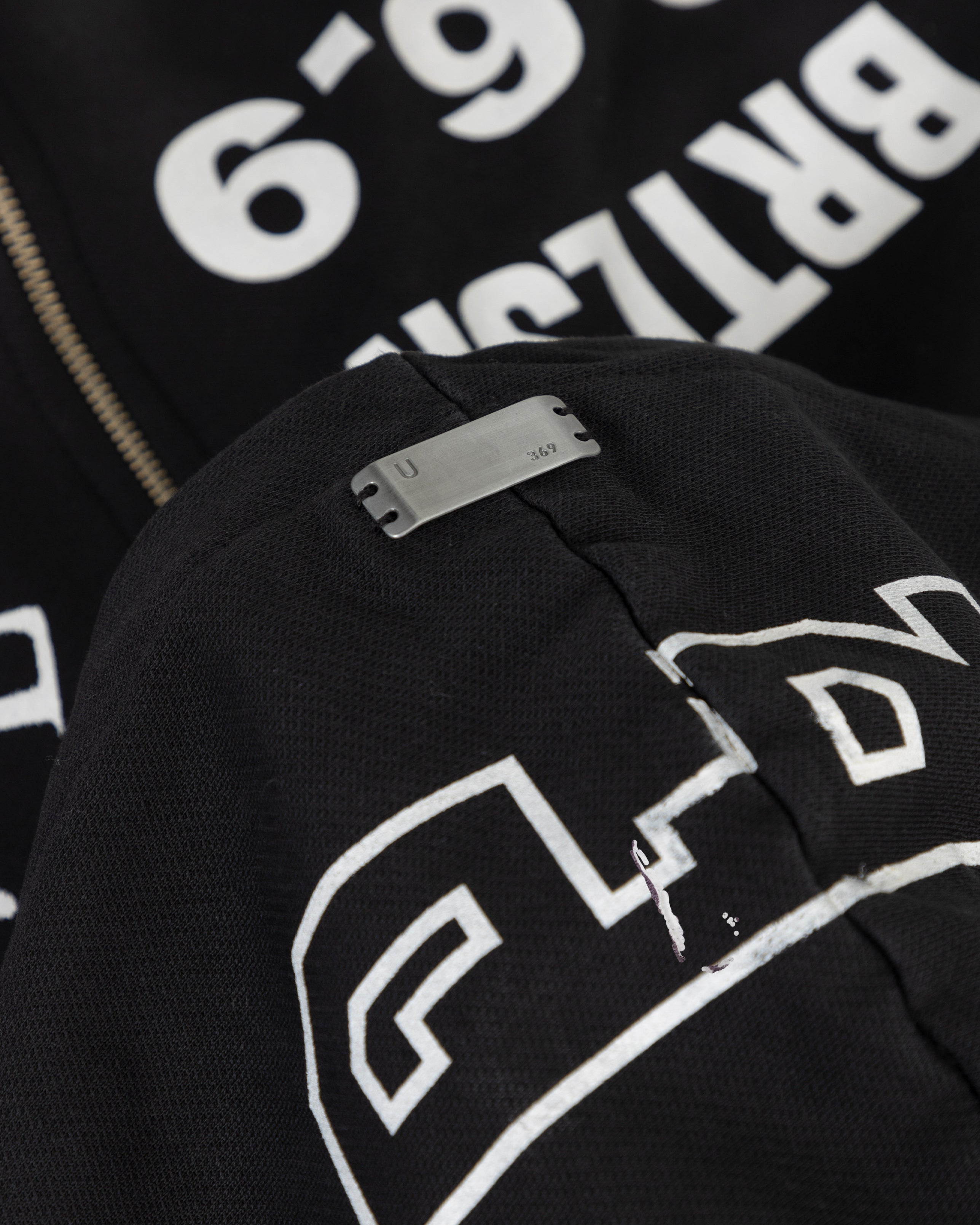 Spring Pray 4 Love Zip Up Boxy Fit Hoodie Sandblast Gray Flame