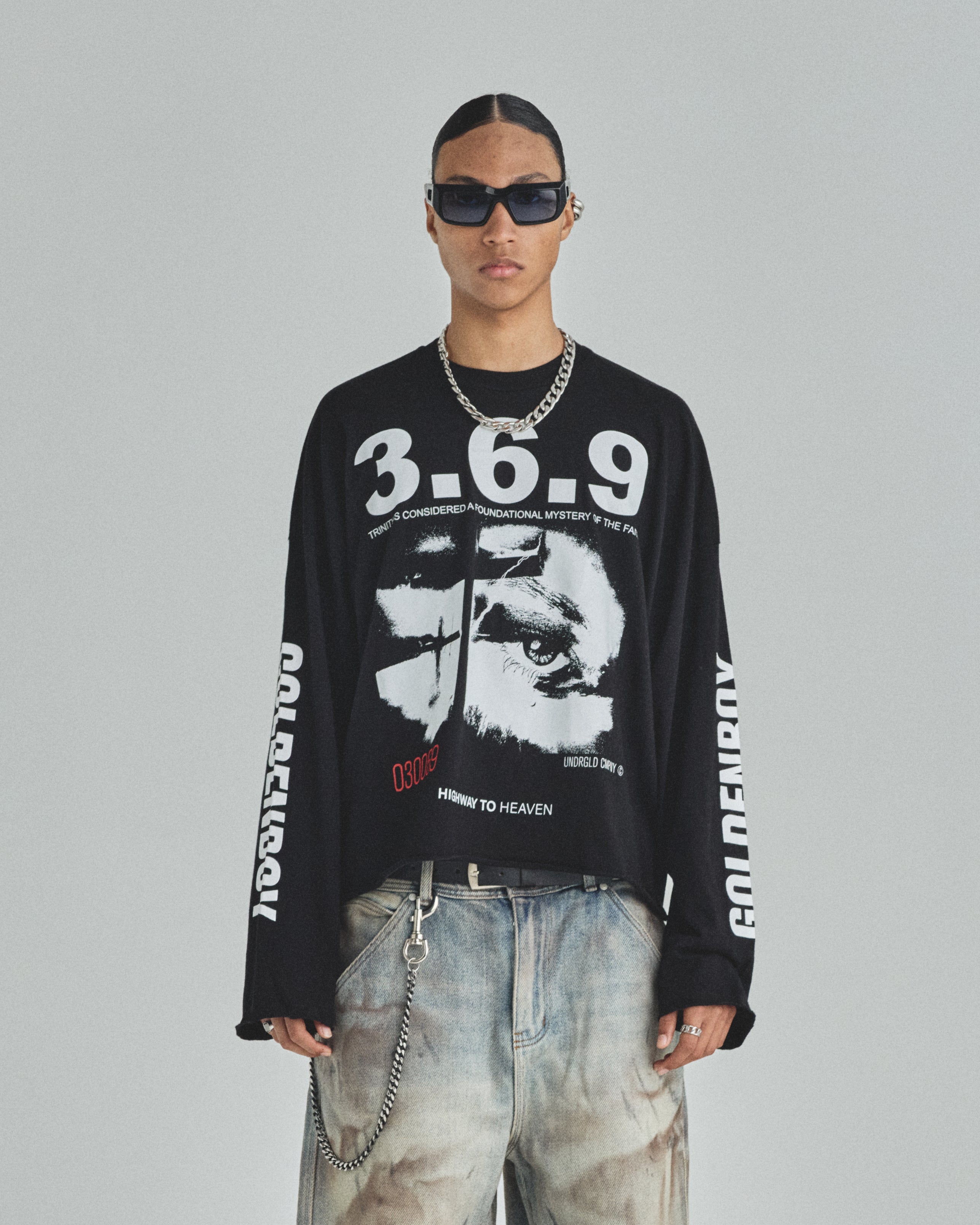 Spring Trinitas Long Sleeve Tshirt Black