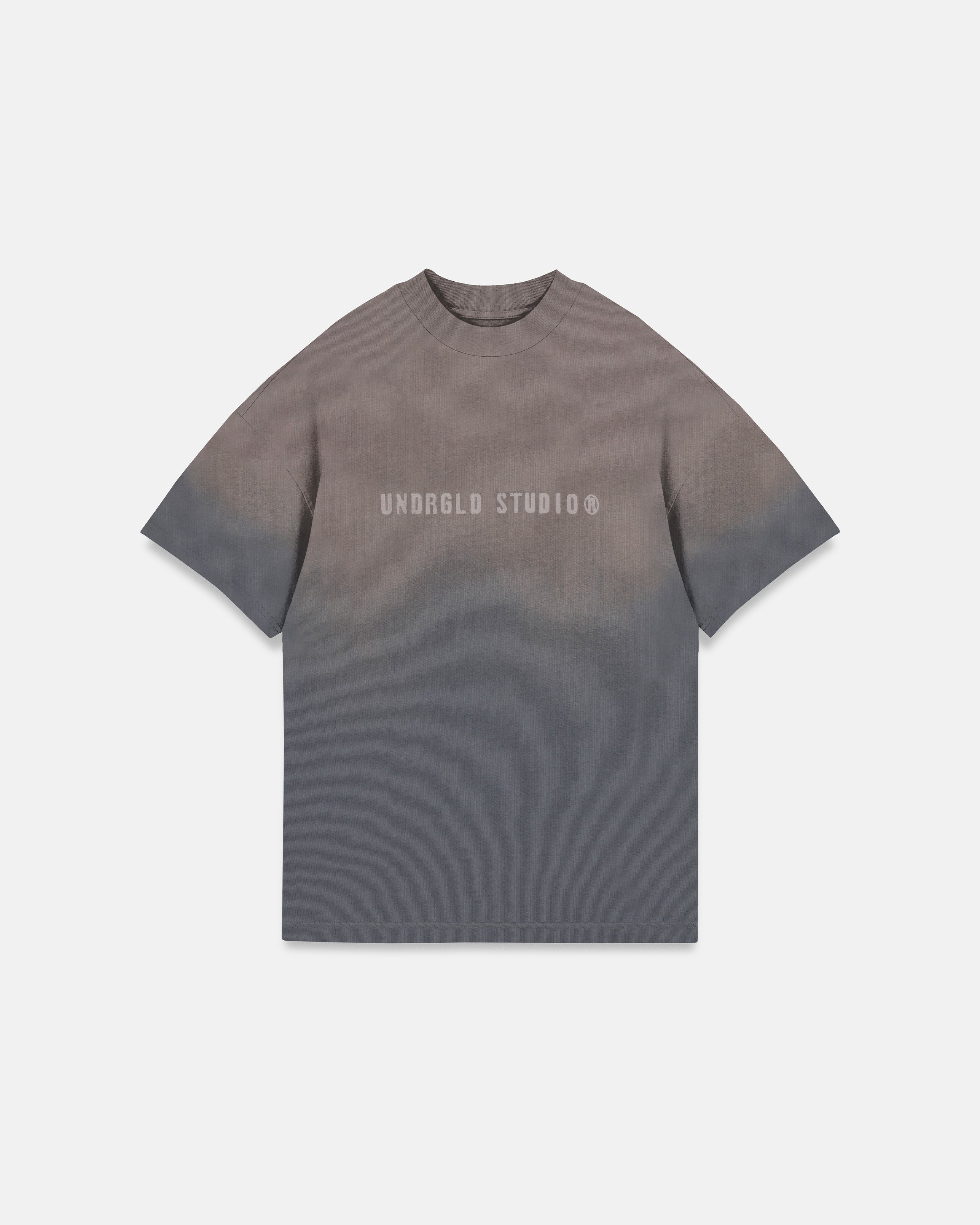 Spring Worn Logo Tshirt Sandblast Gray