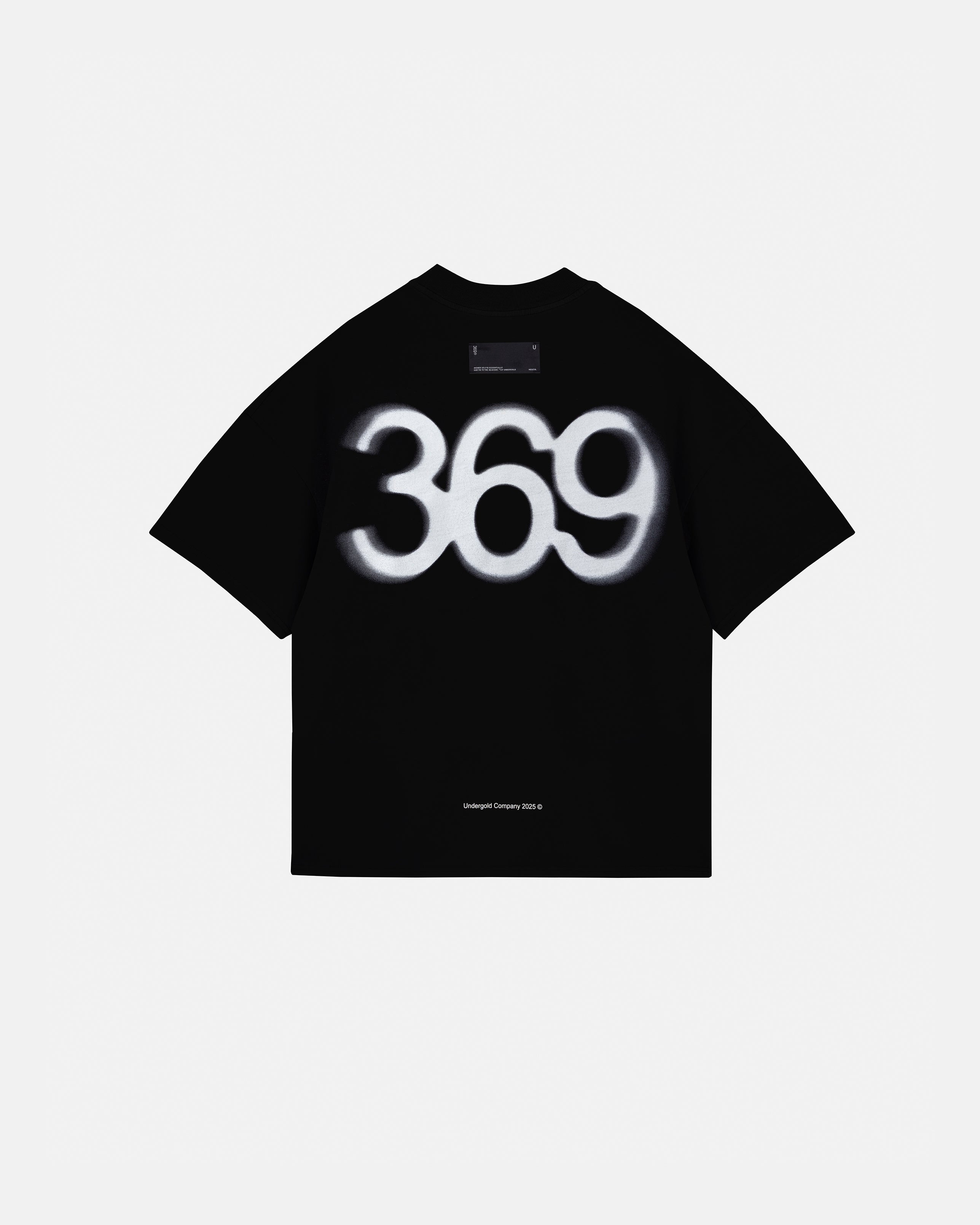 Stardust Code Boxy Fit Tshirt Black