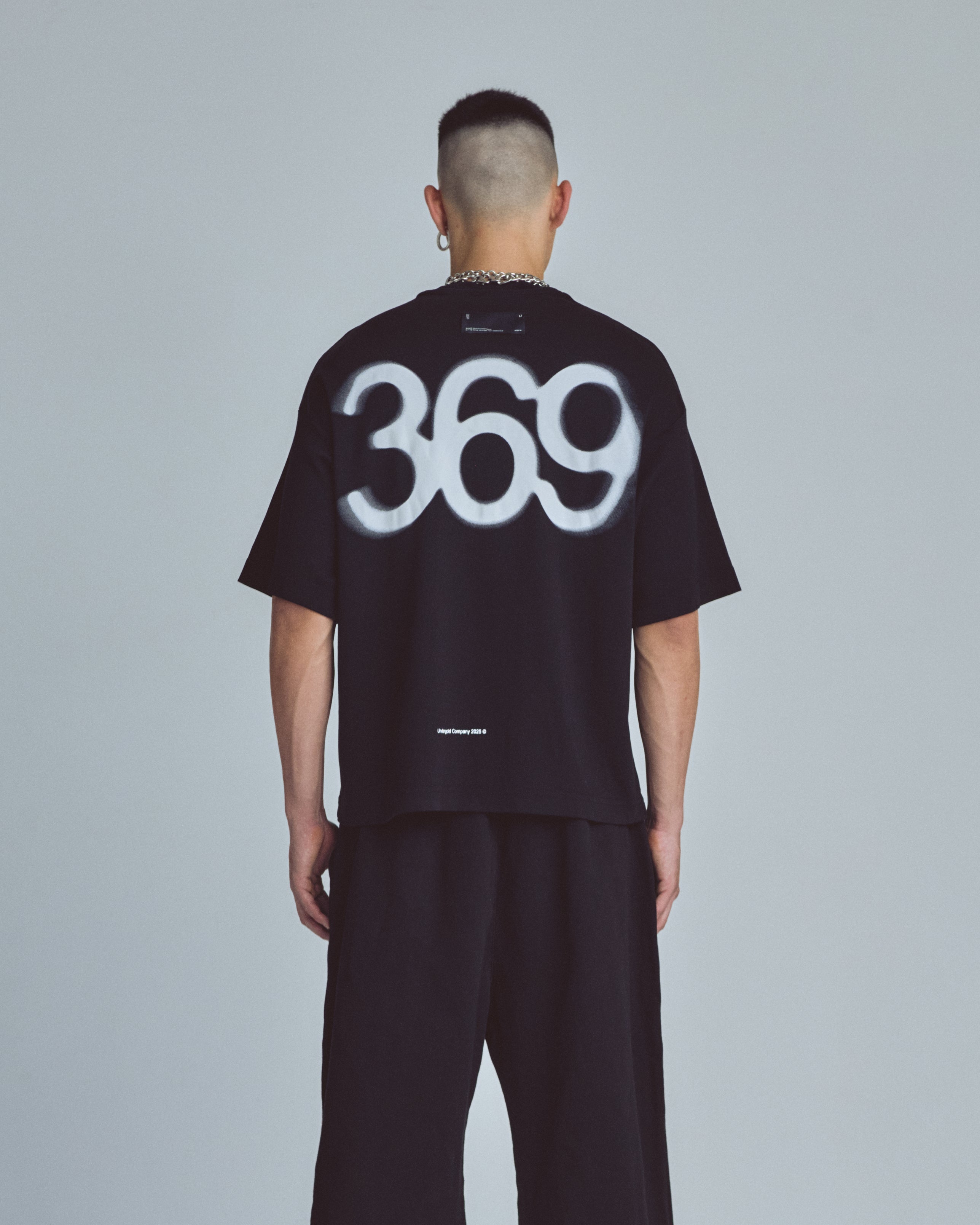 Stardust Code Boxy Fit Tshirt Black