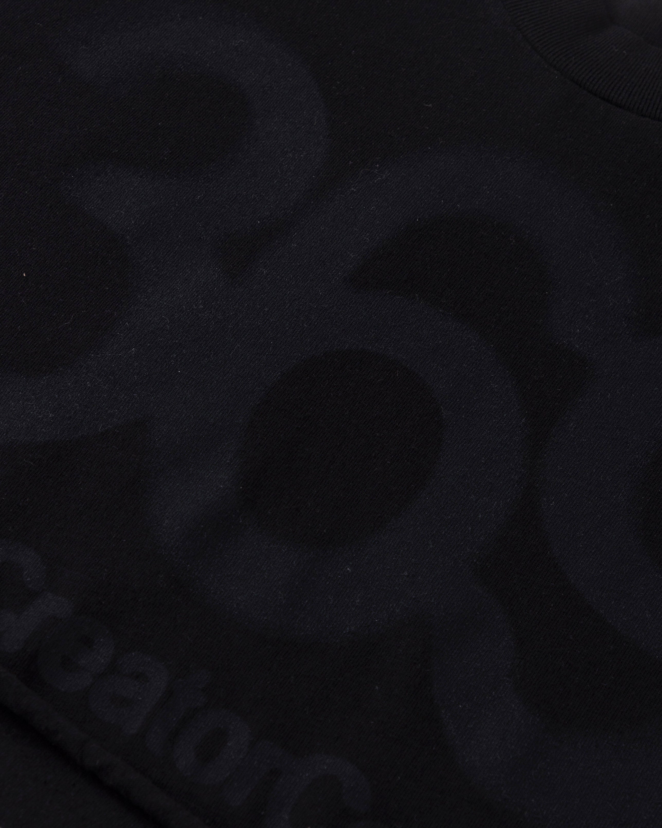 Stardust Code Crop Top Black