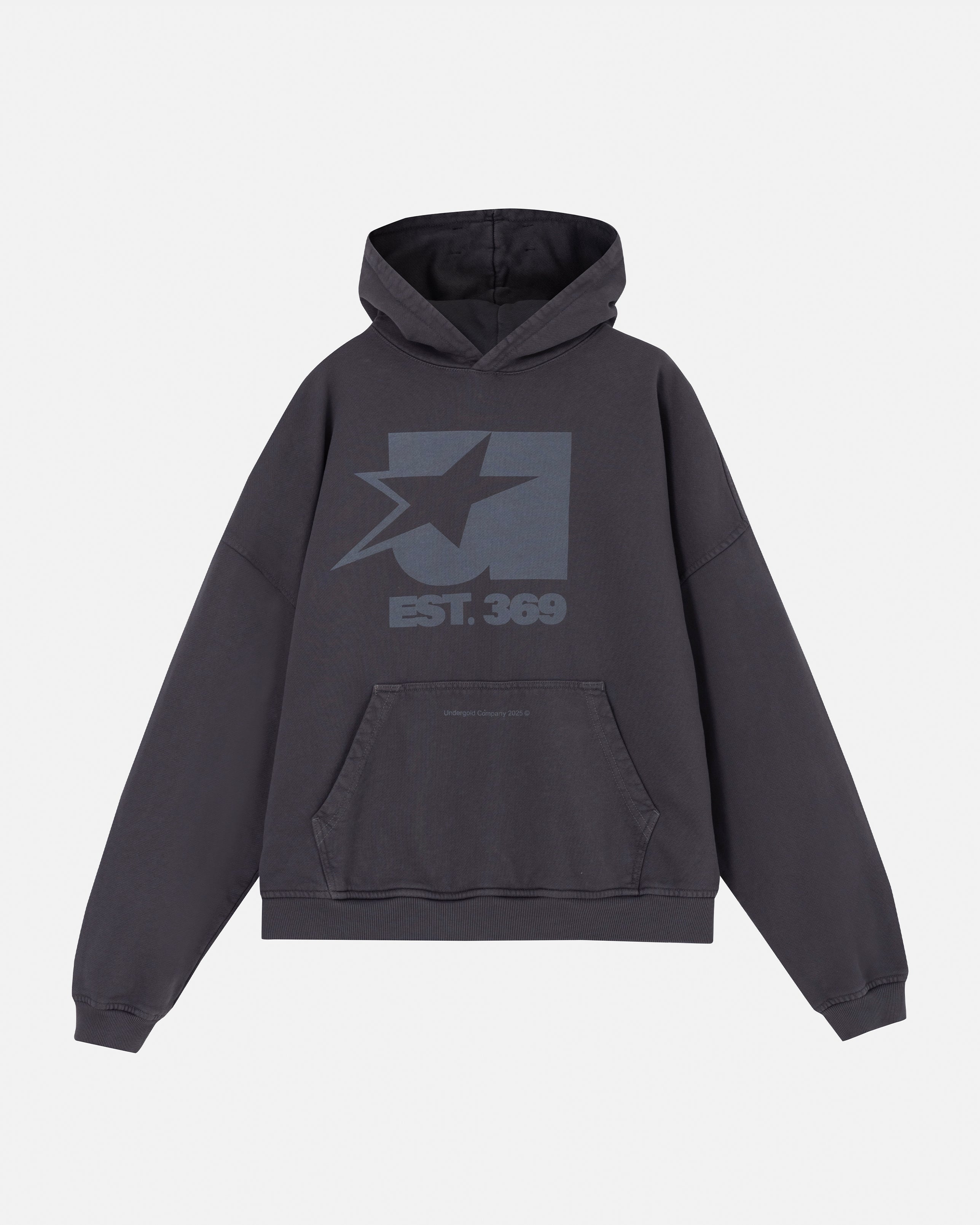 Stardust Symbol Hoodie Vintage Gray