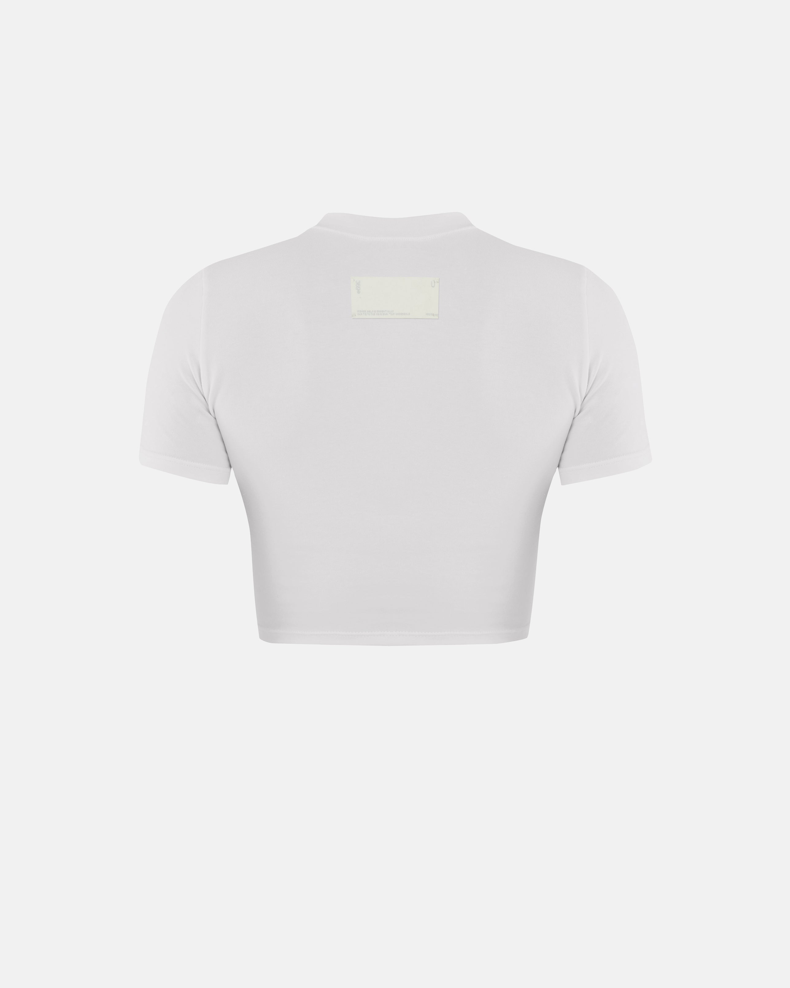 The Path Dawn Baby Tee White