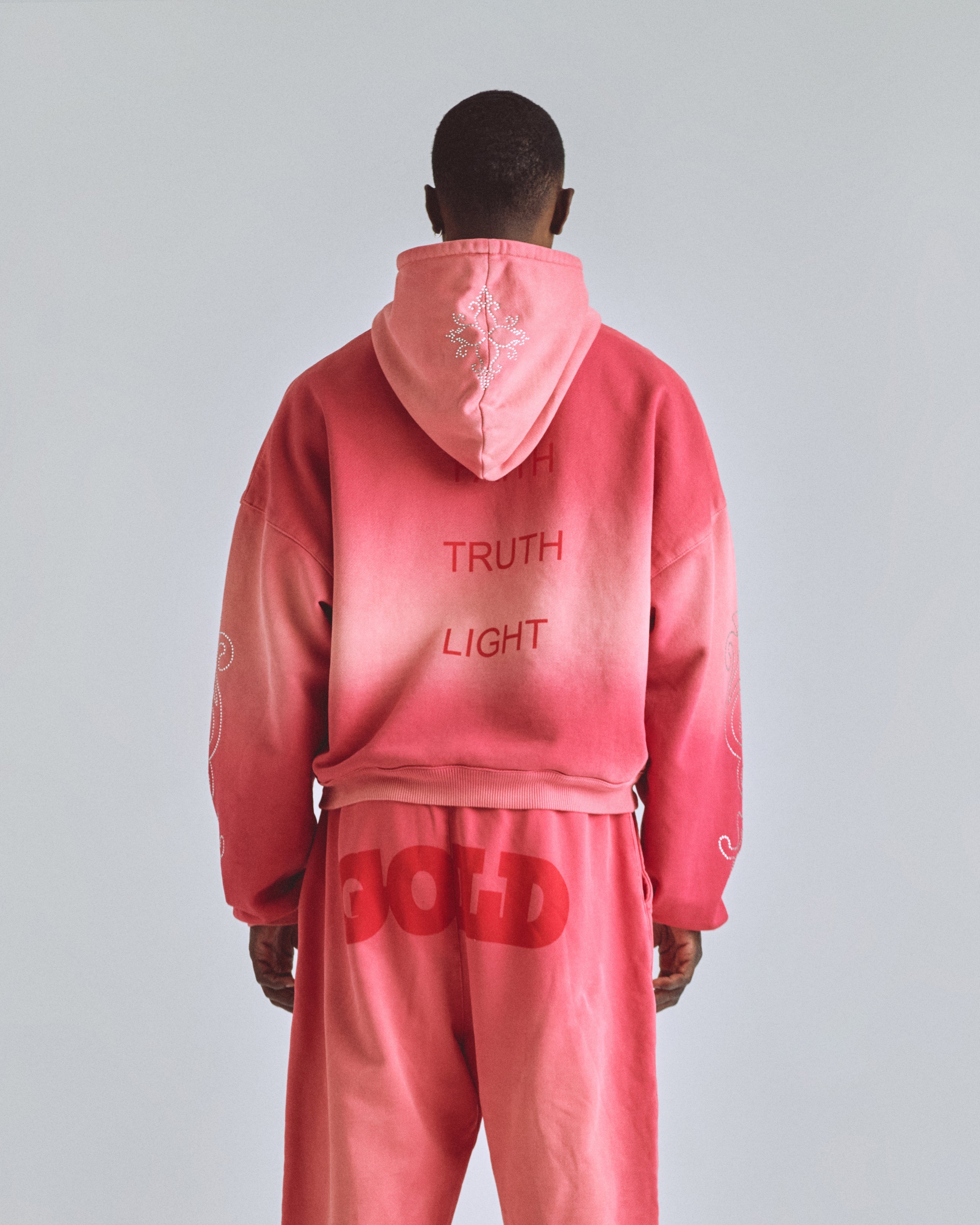 The Path Gold Hoodie Rose Fire