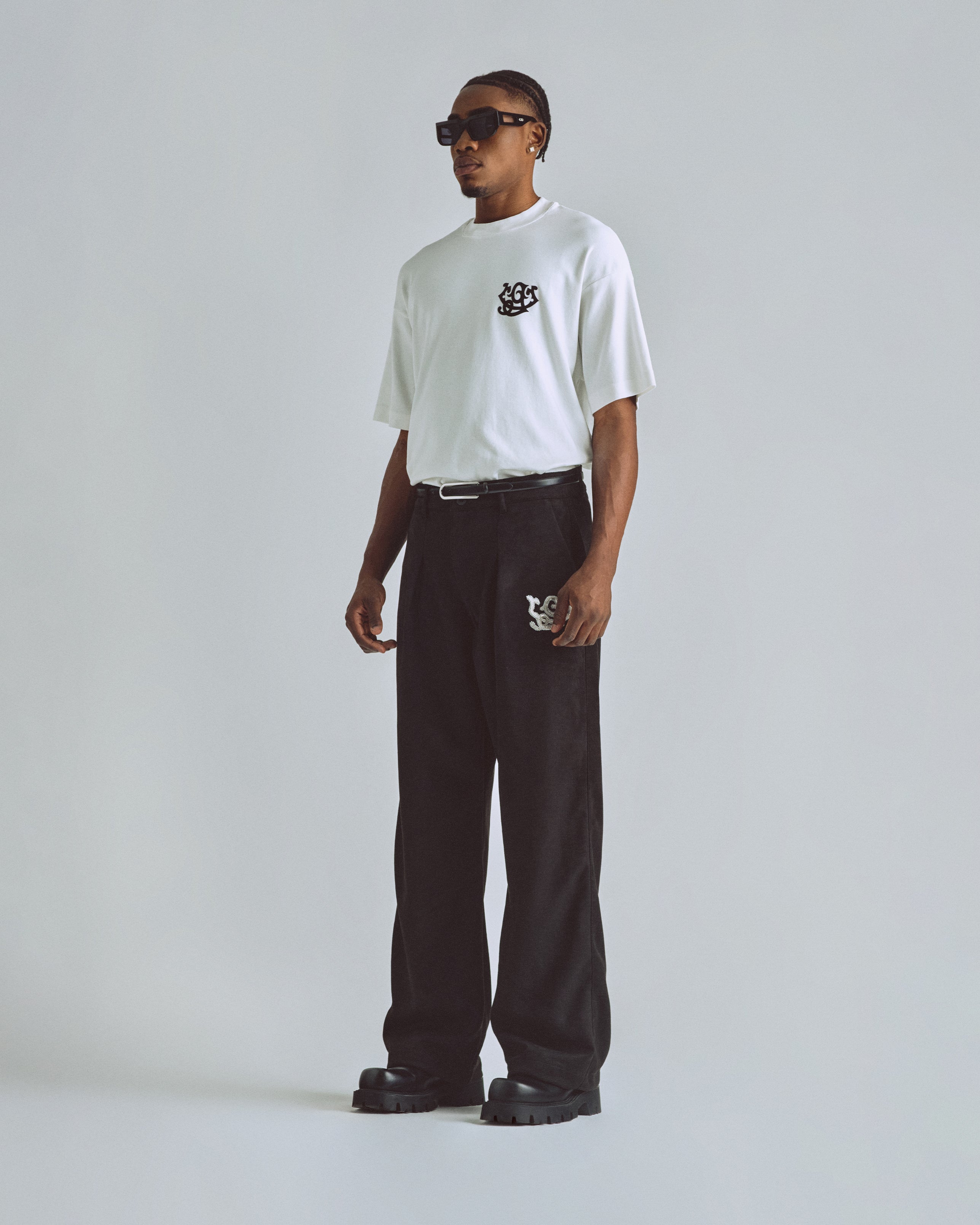The Path Summit Boxy Fit Tshirt White