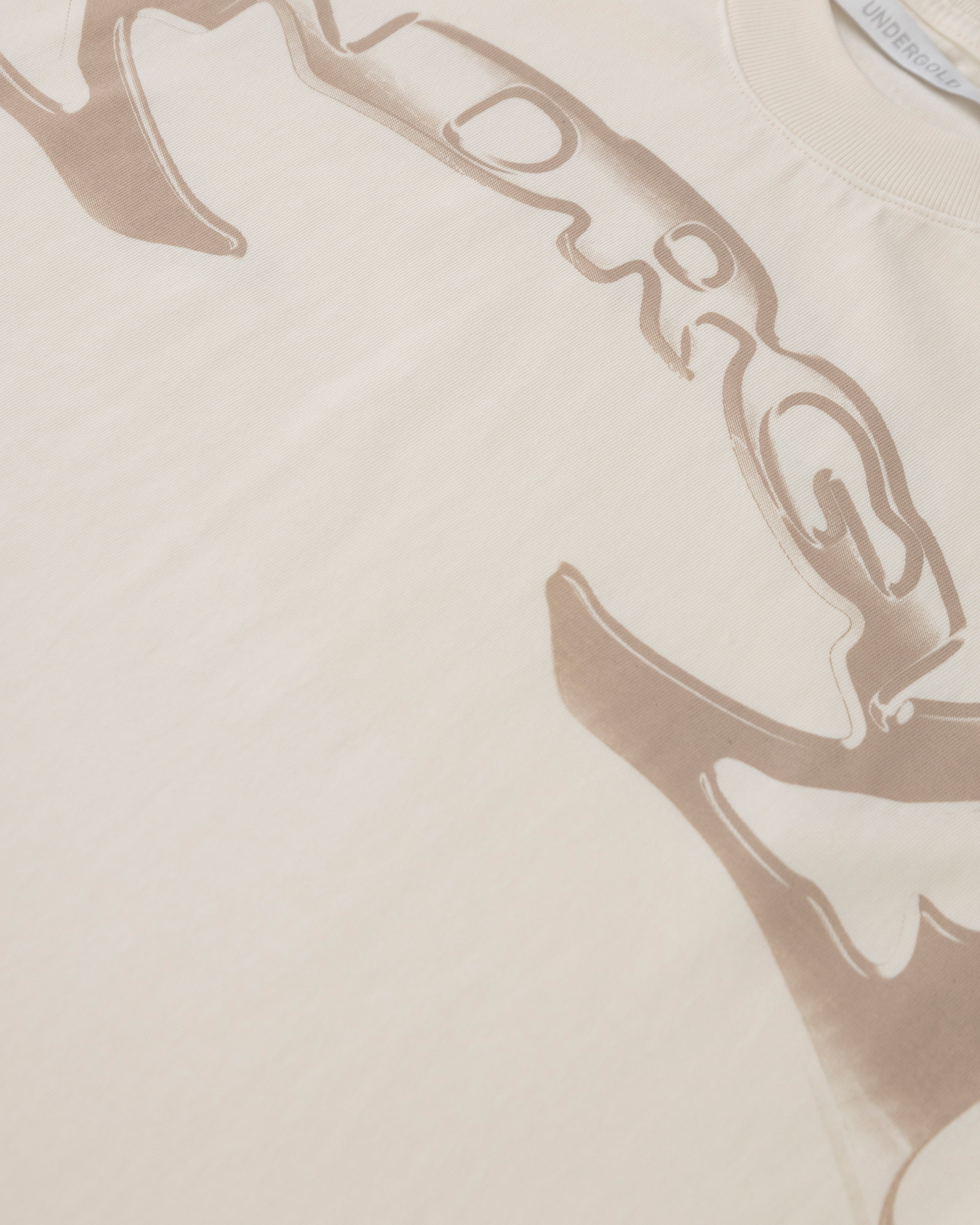 Thunder Rider UNDRGLD Sleeveless Tshirt Cream