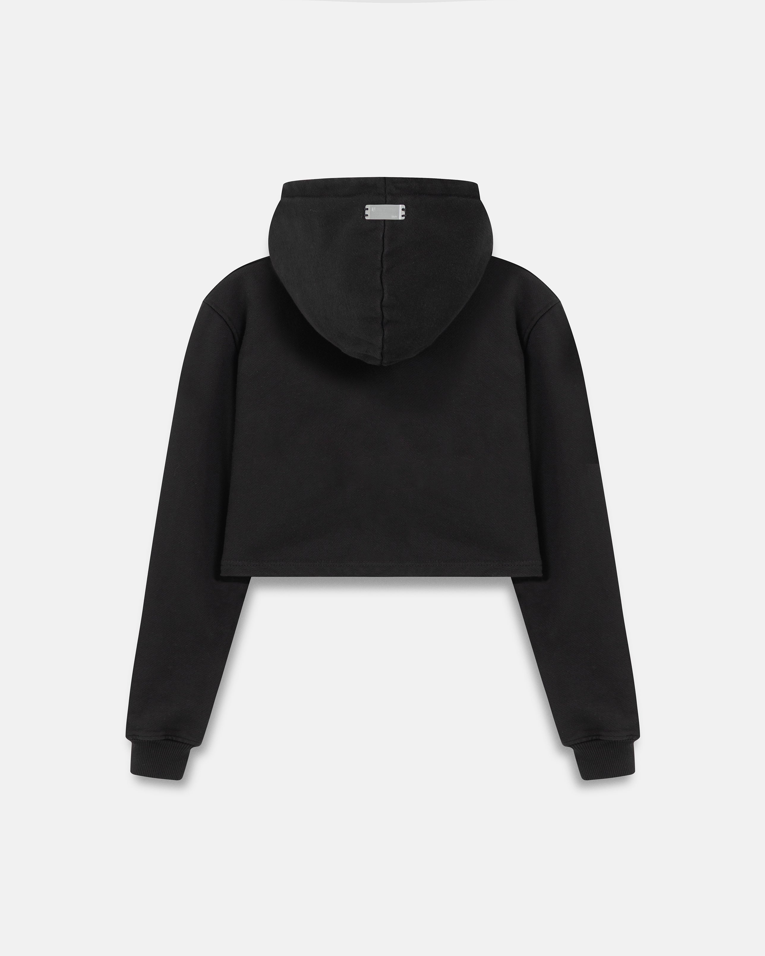 W 94' UNDRGLD Zip Up Slim Fit Hoodie Black
