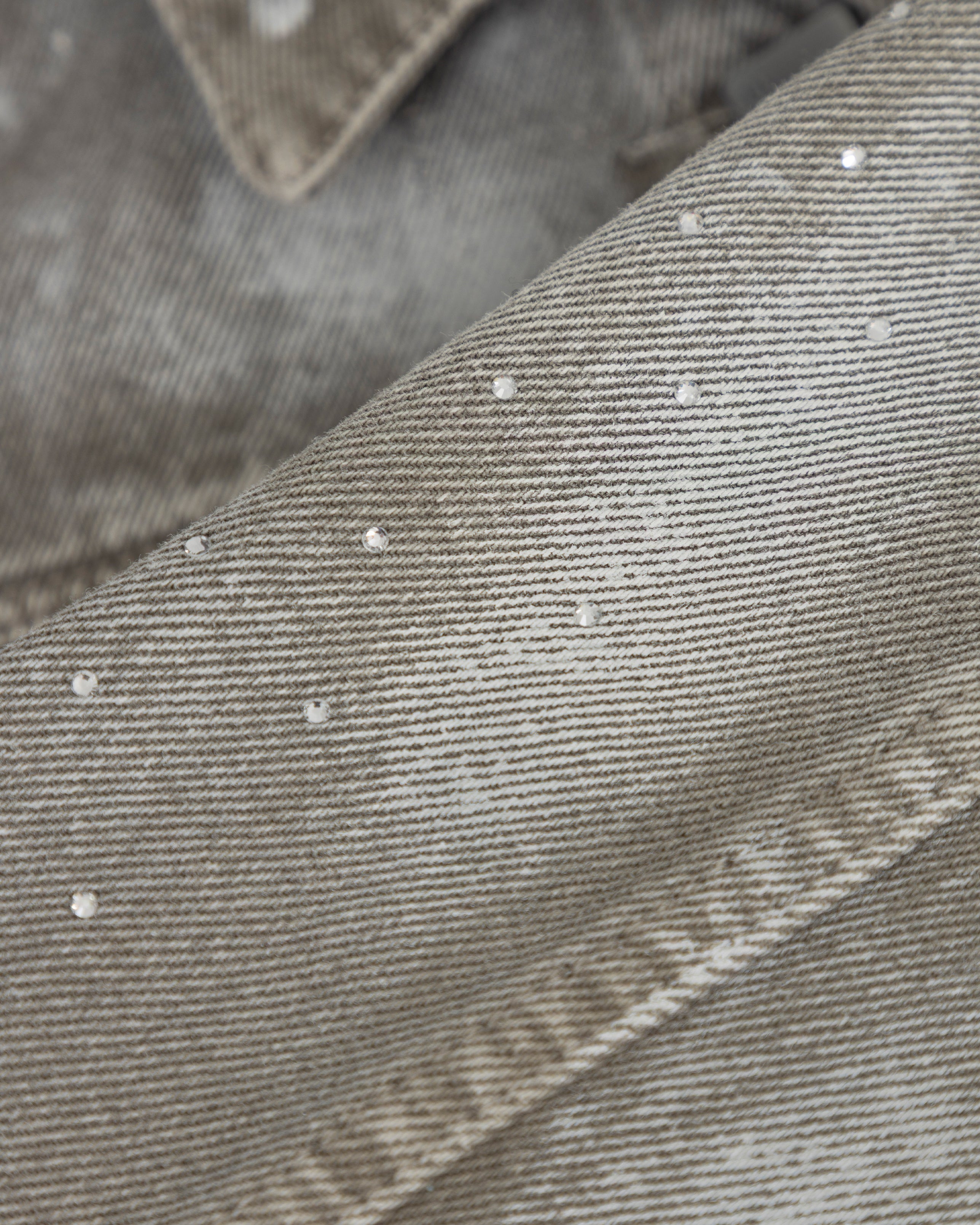 W 94' Worn Logo Jacket Smoke Gray