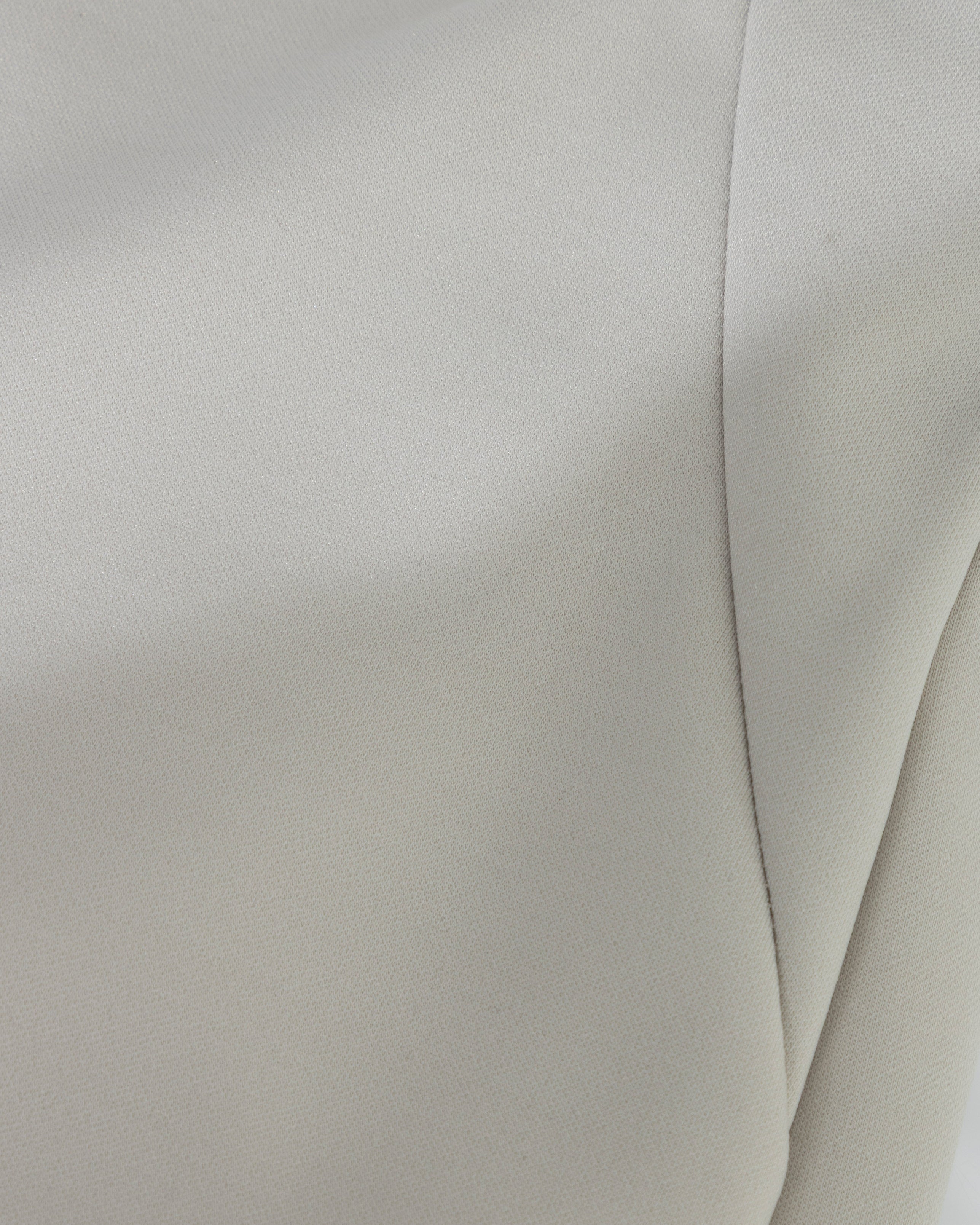 W Basics Flare Trouser Cream