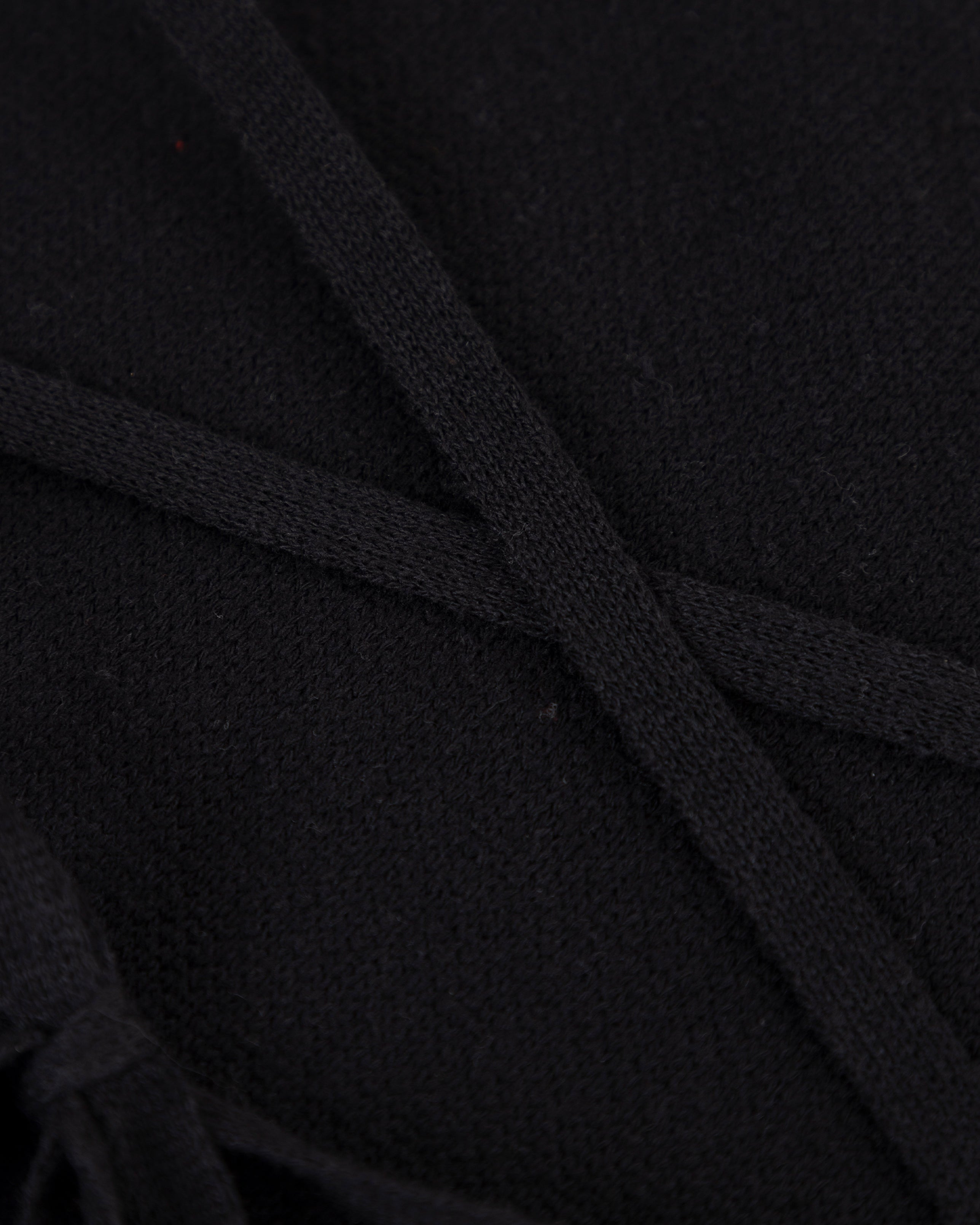 W Basics Knit Strap Top Black