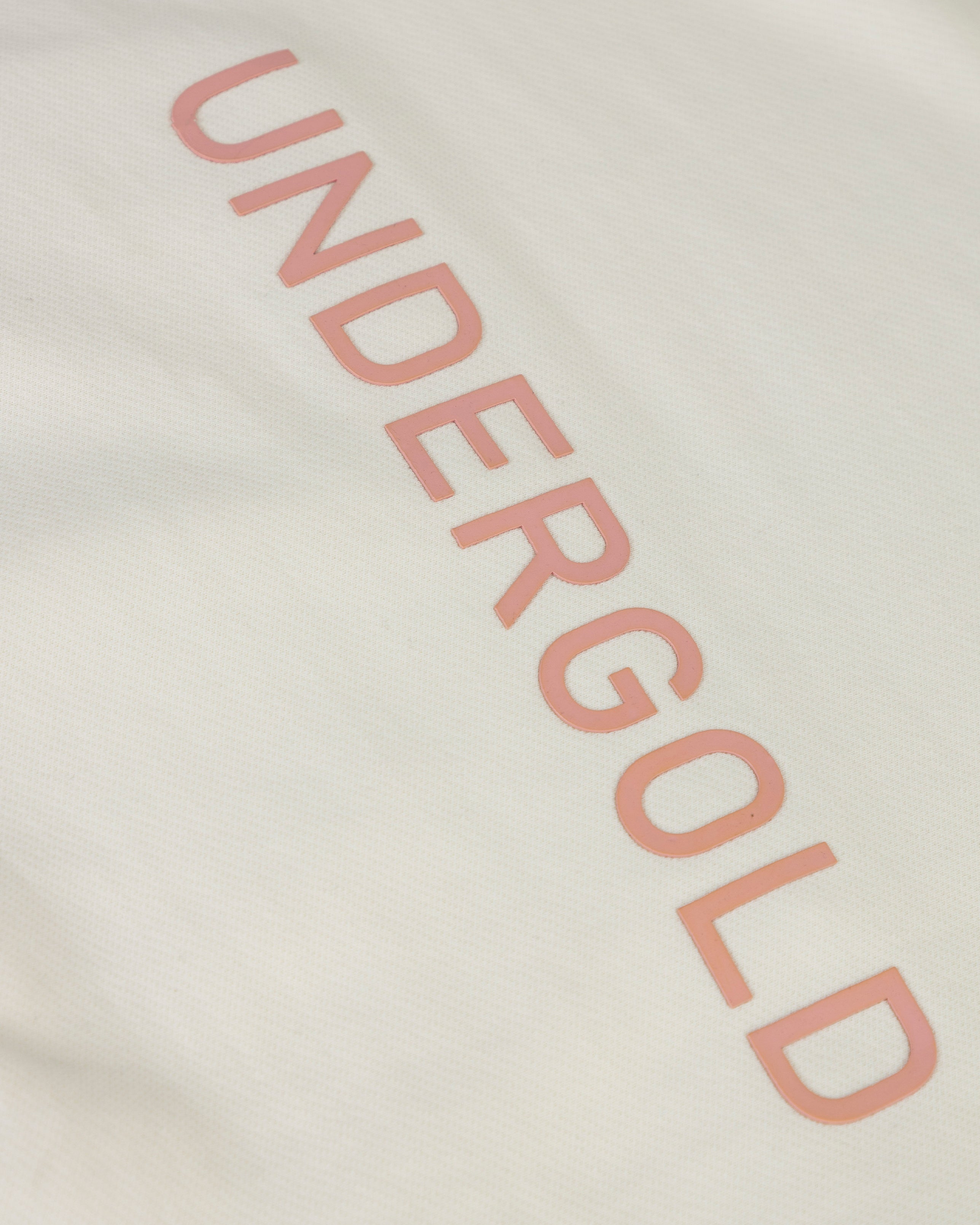 W Basics Undergold Boxy Fit Hoodie White