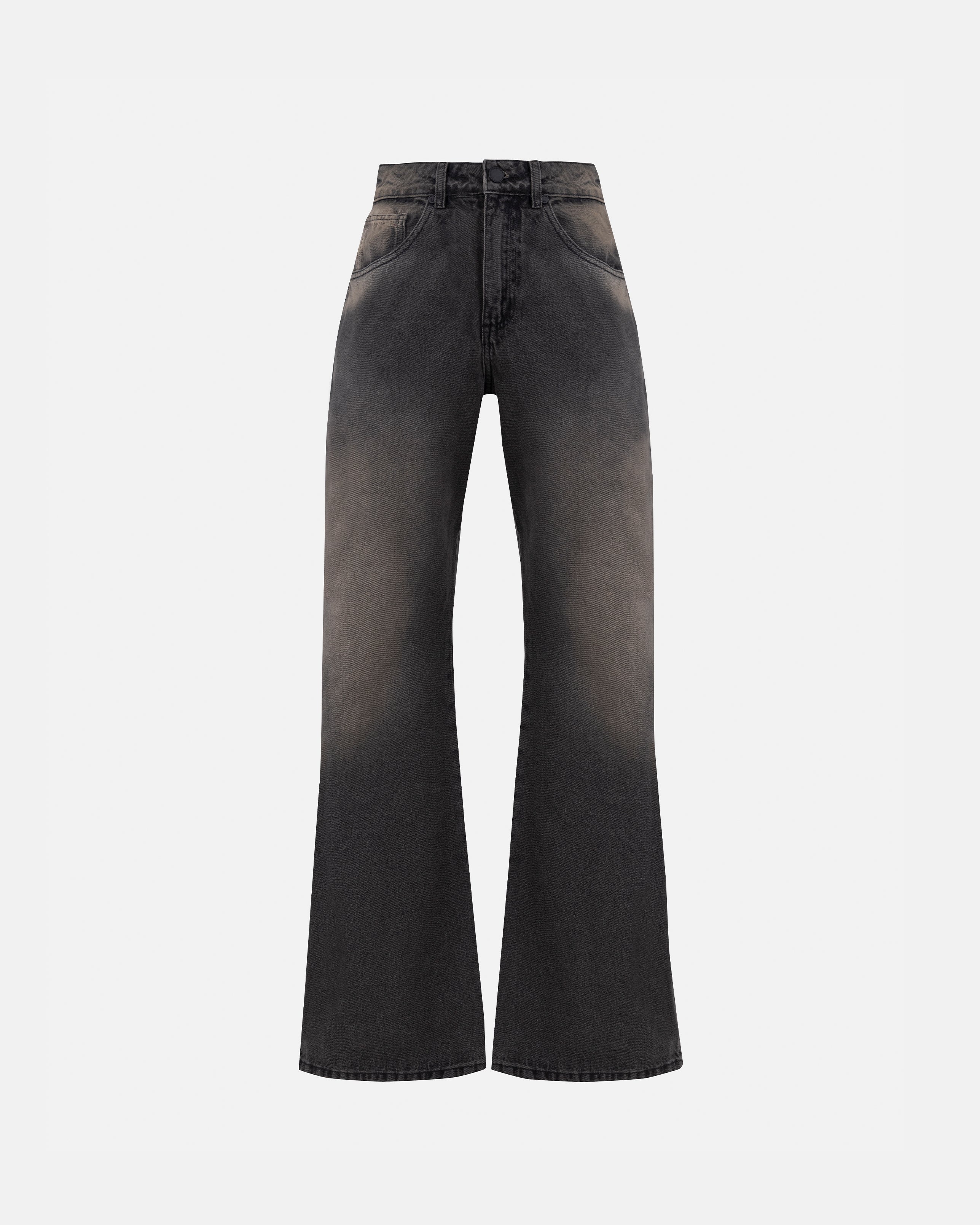 W Basics Undergold Wide Jean Dirty Black