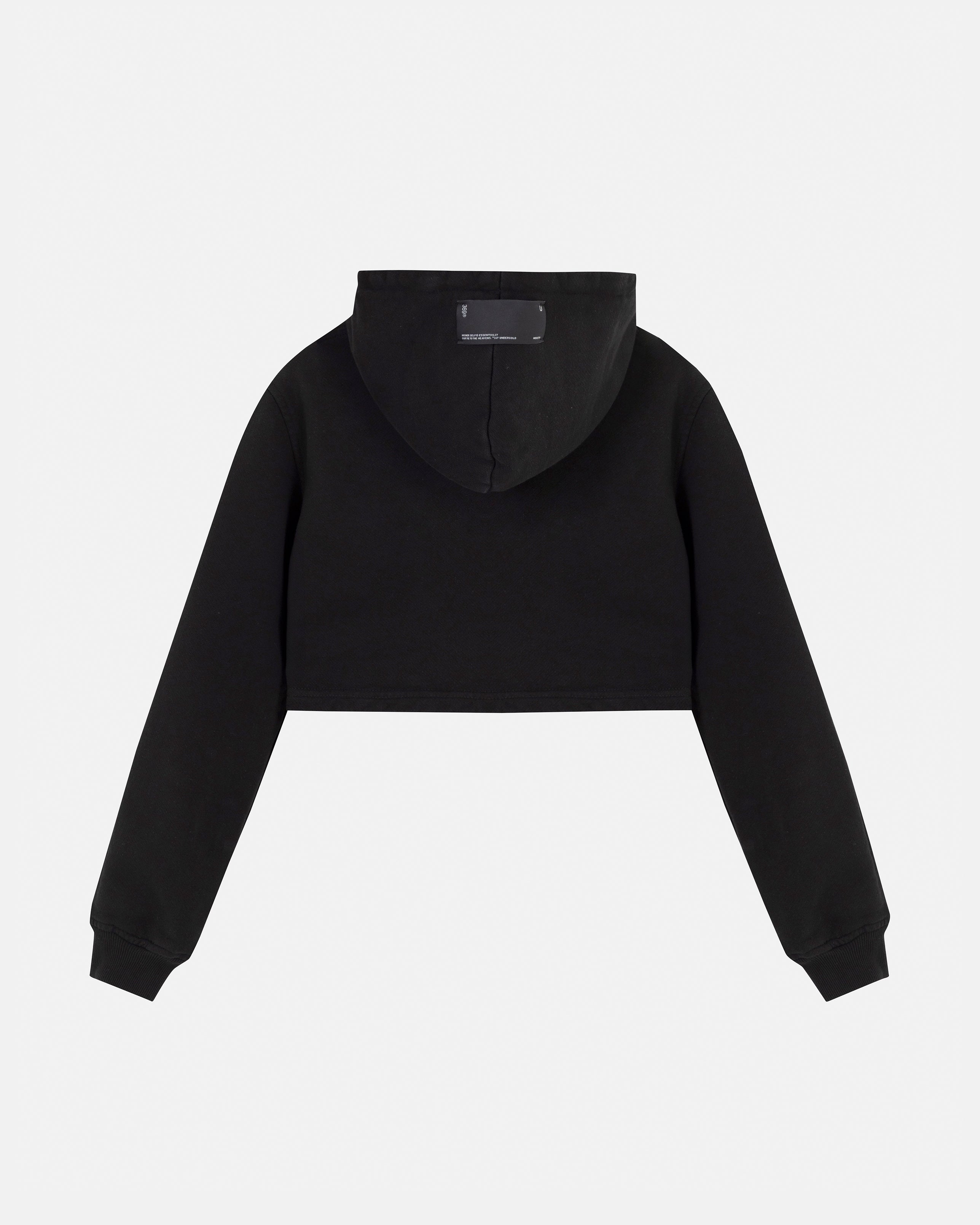 W Echoes Cammo UNDRGLD Slim Fit Hoodie Black