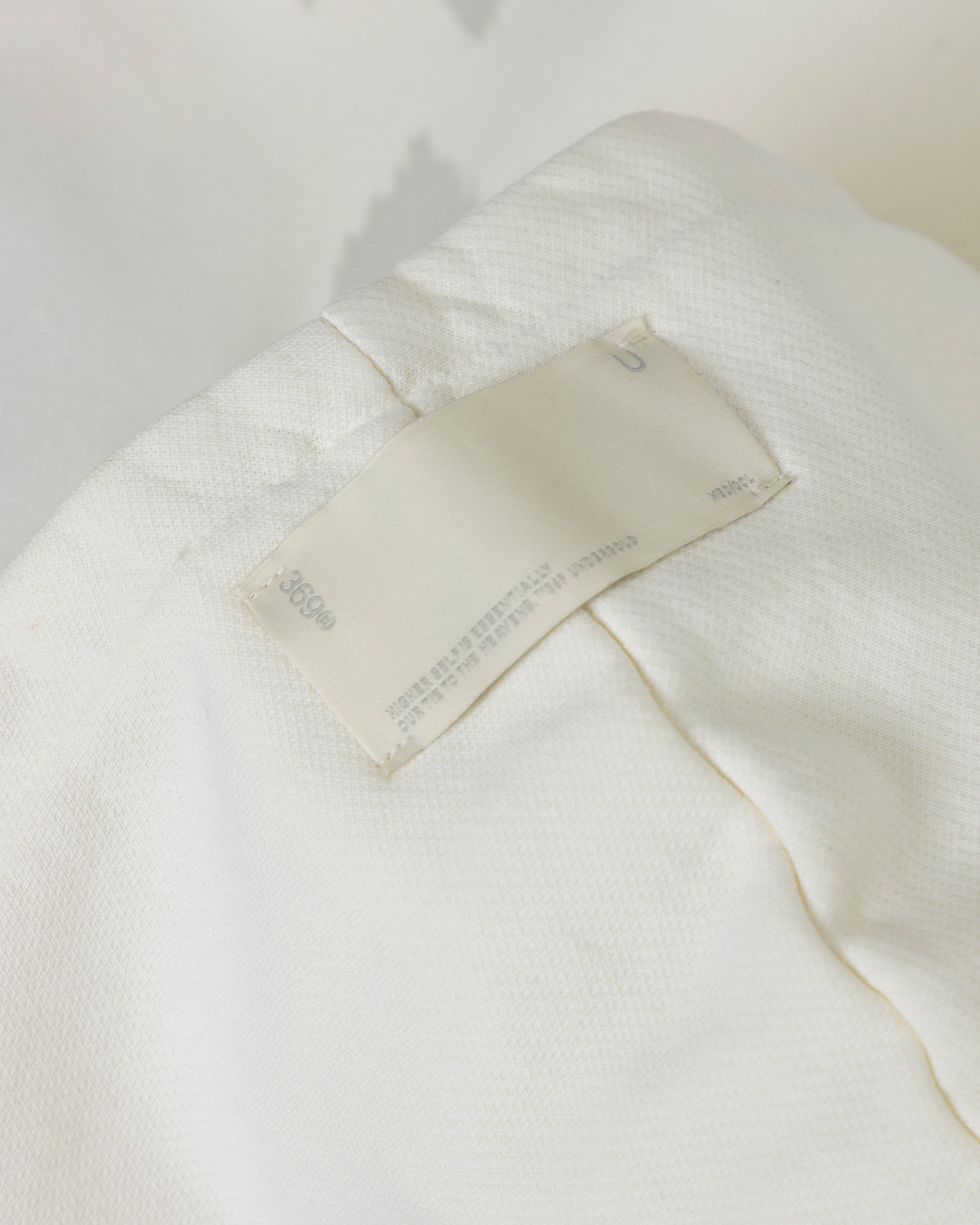 W Echoes Tremor Slim Fit Hoodie White