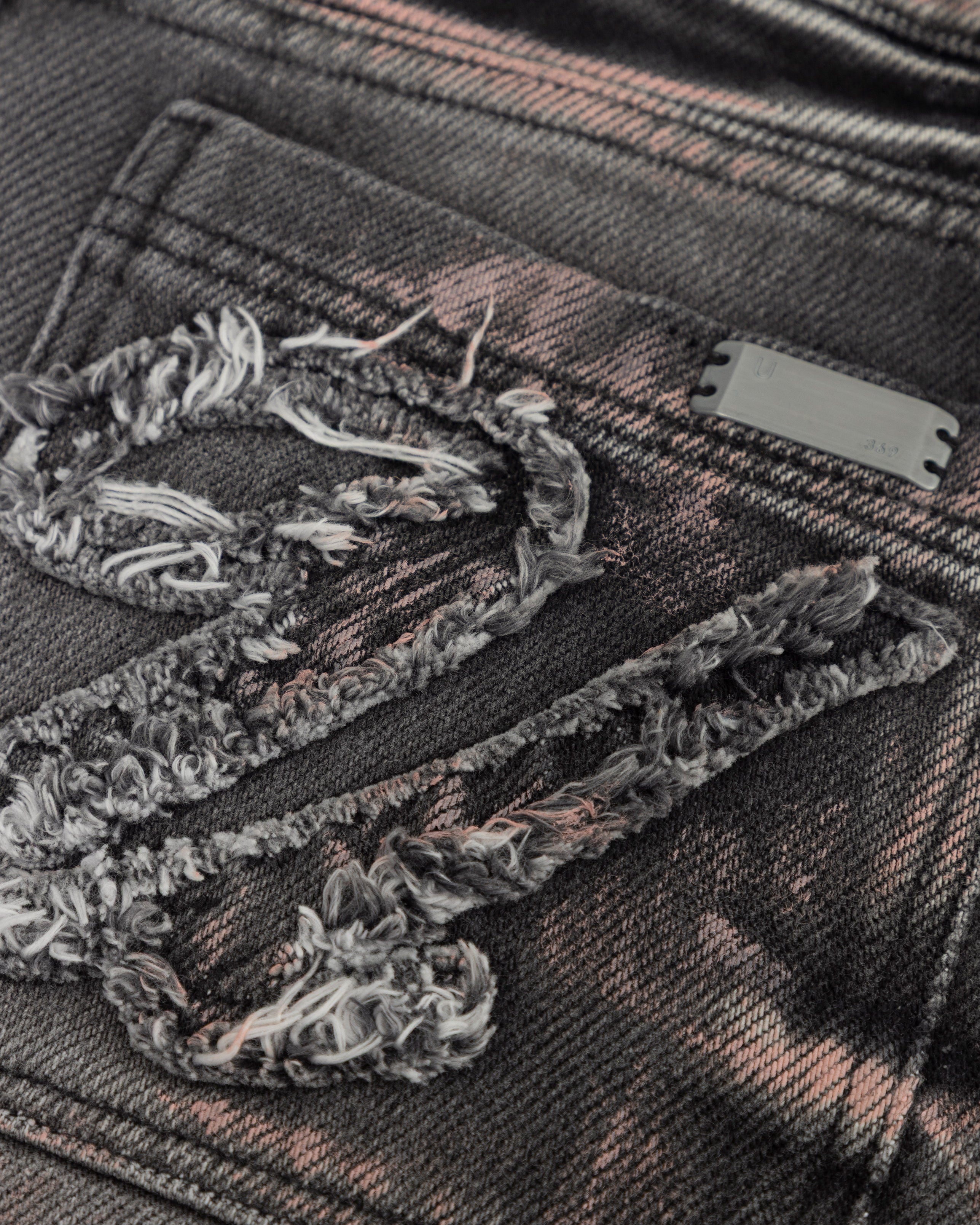 W Holy State U Wide Jeans Ash Black