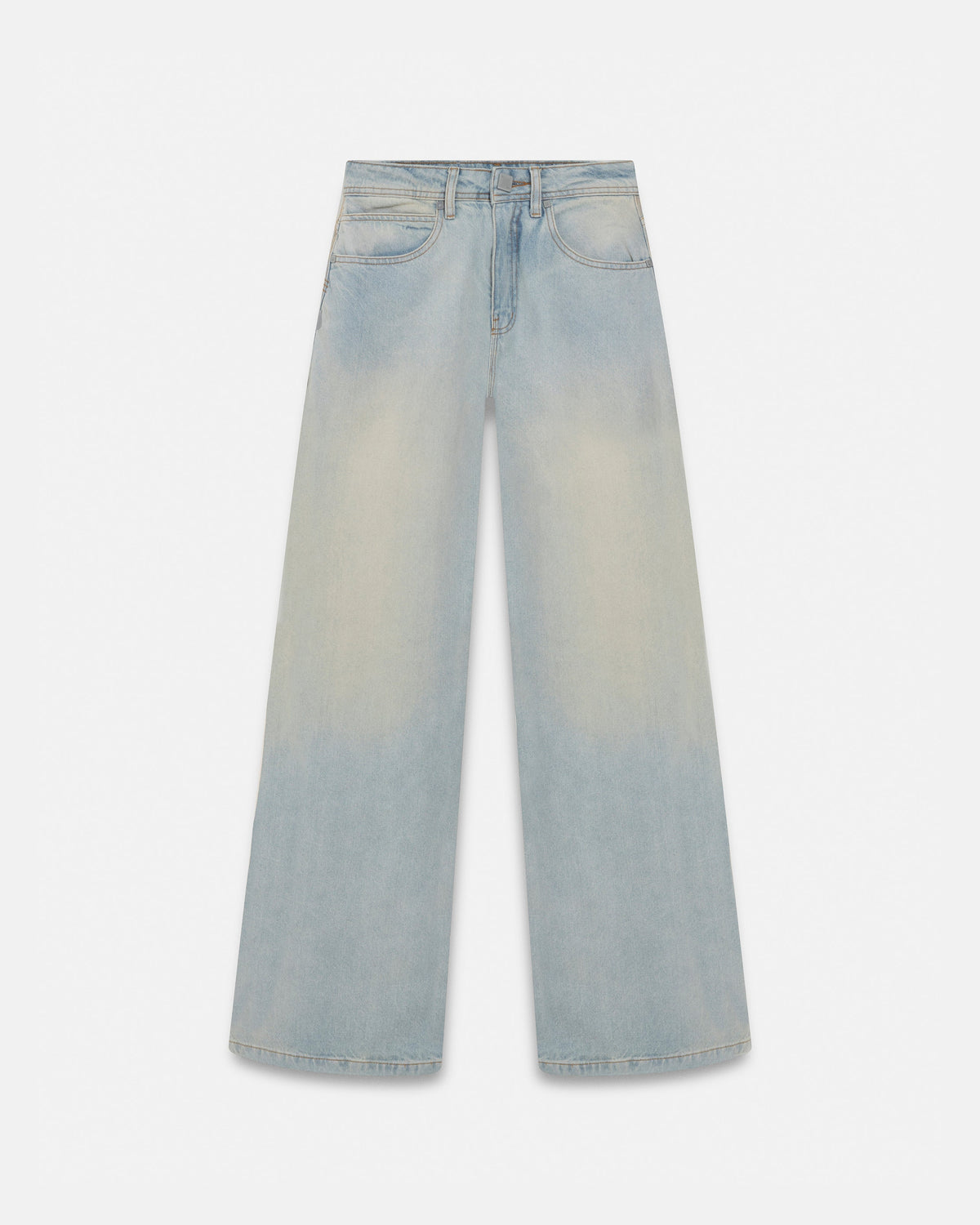 W Line Basic Wide Jeans Light Blue